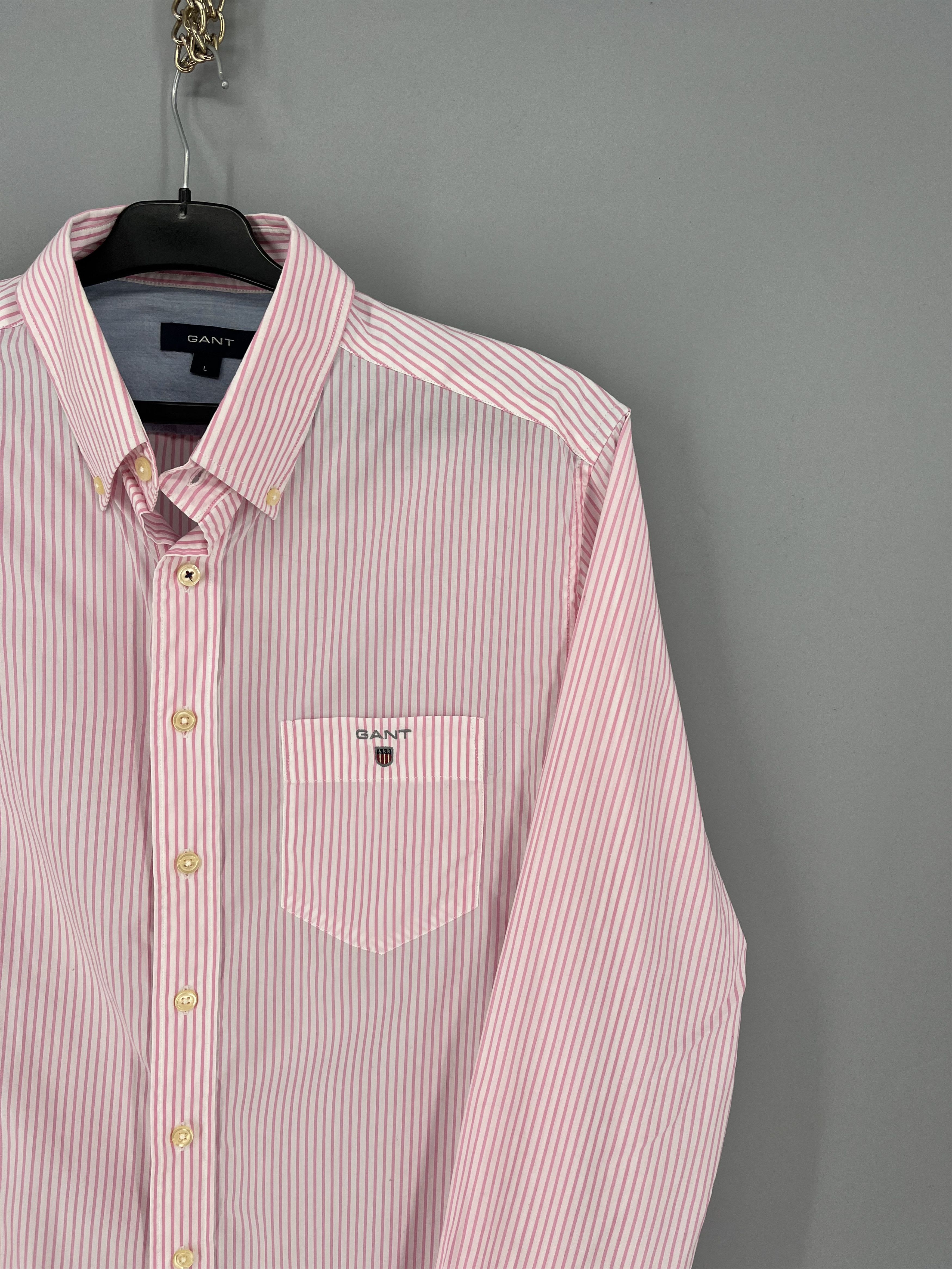 Gant Gant Button Down Shirt Mens L Pink Gingham Check Long Sleeve Size US L / EU 52-54 / 3 - 4 Thumbnail