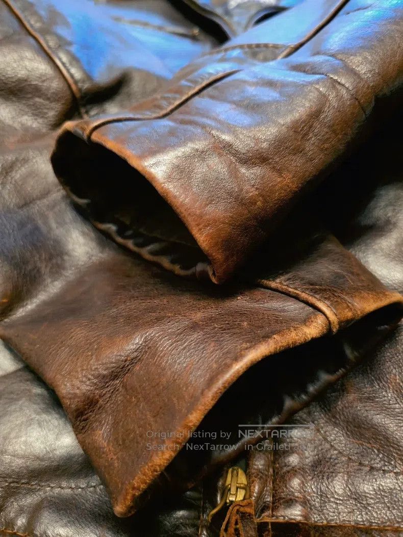 Schott Schott Motorcycle leather coat Size US L / EU 52-54 / 3 - 5 Thumbnail