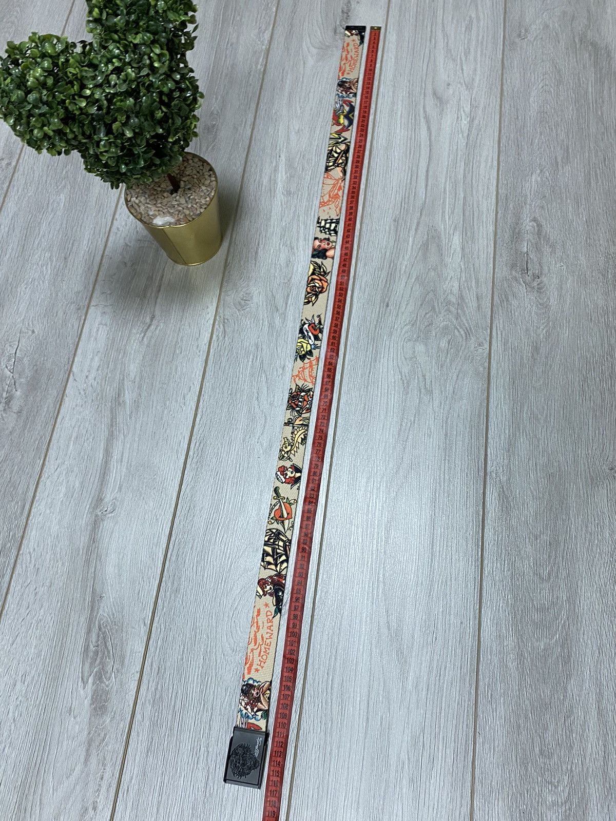 Ed Hardy Ed Hardy vintage sea 🌊 ship overprint skull belt Size ONE SIZE - 6 Thumbnail
