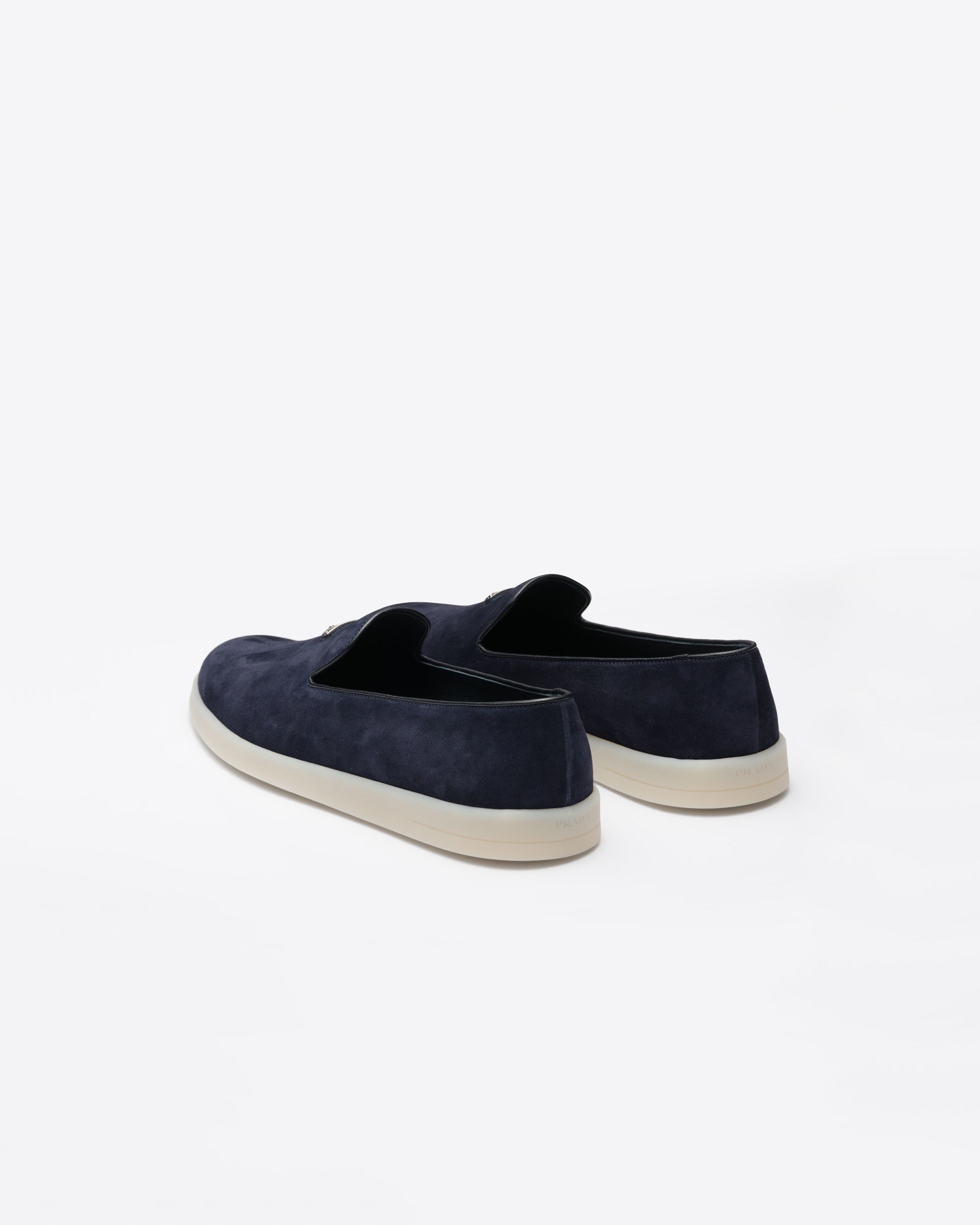 Prada o1srvl11e0226 Suede Slippers in Blue Size US 9 / EU 42 - 5 Thumbnail