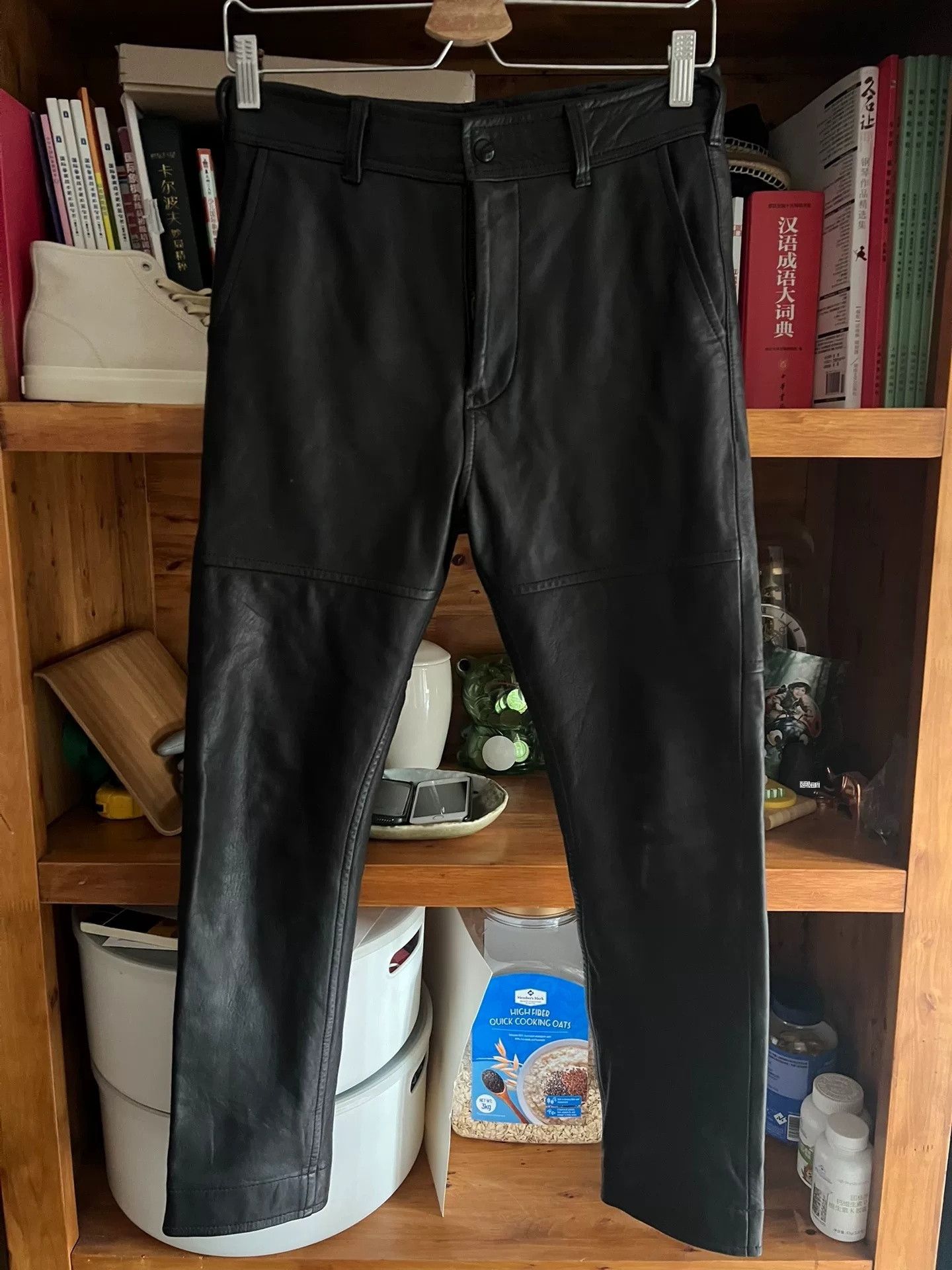 Porter Classic Porter Classic Black Deerskin Leather Pants Size US 38 / EU 54 - 1 Thumbnail
