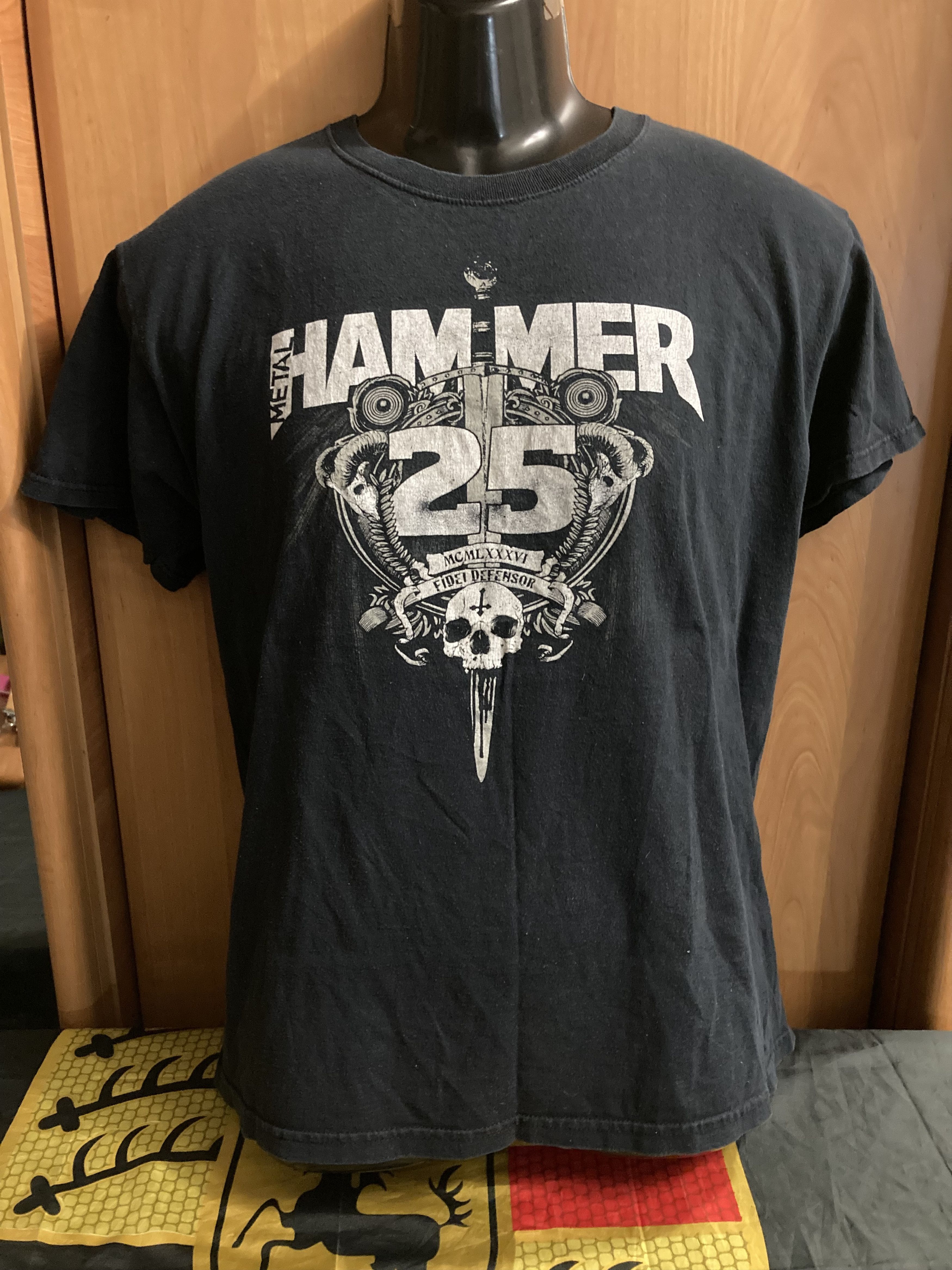Band Tees Rare Vintage Metal Hammer 25 Magazine Tee Size US L / EU 52-54 / 3 - 1 Thumbnail