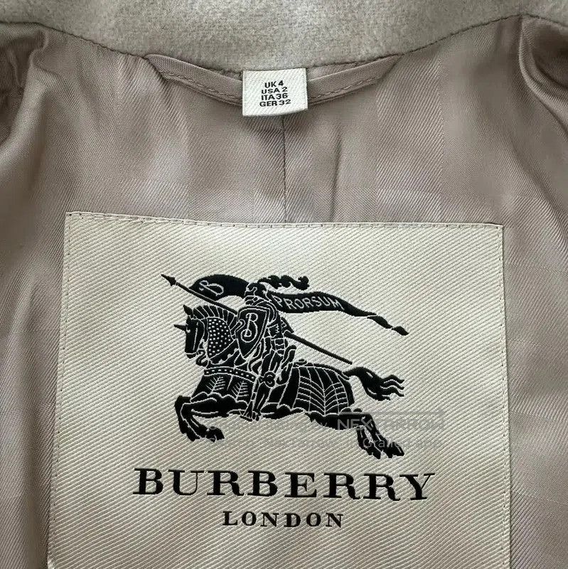 Burberry Burberry Women's Trench Coat in Beige Gray. Size S / US 4 / IT 40 - 7 Thumbnail