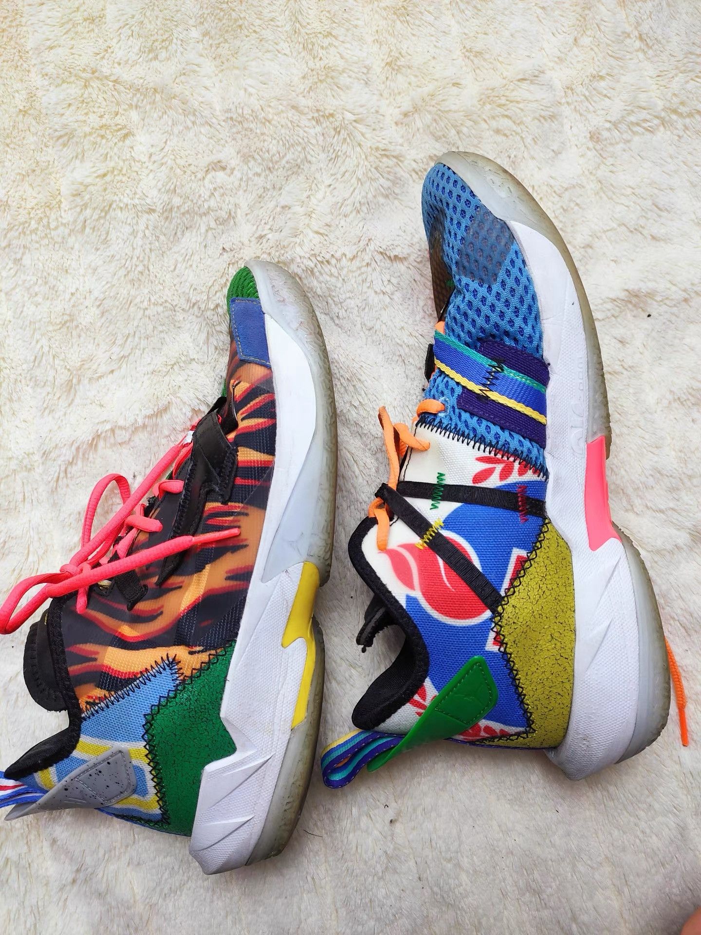 Nike Nike Why Not Zer0.4 Westbrook 4 Basketball Shoes K29 Size US 10 / EU 43 - 4 Thumbnail