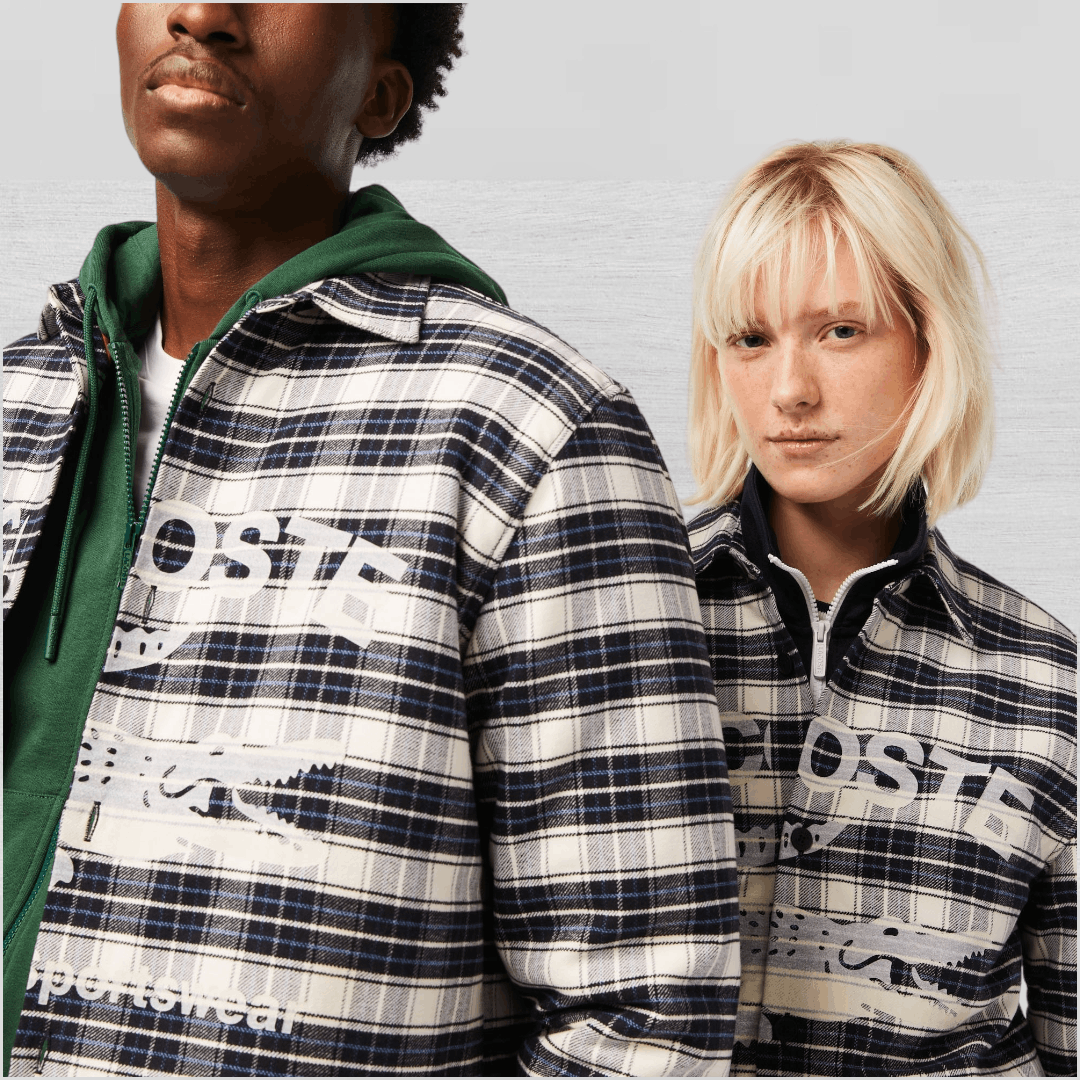 Lacoste EXCLUSIVE LACOSTE OVERSHIRT M - FASHIONELLA Size US L / EU 52-54 / 3 - 5 Thumbnail