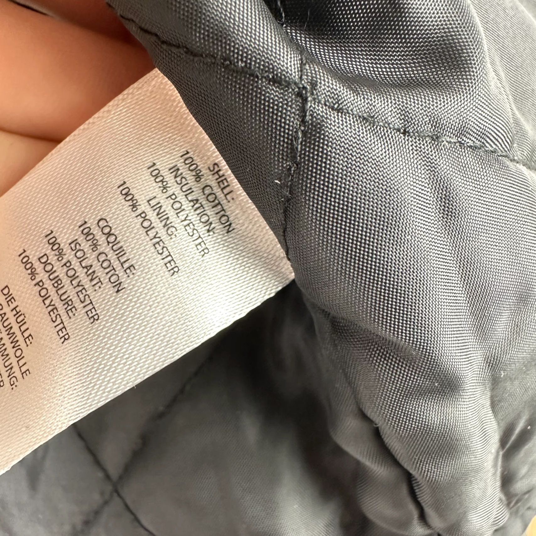 Vintage Noble Outfitters Black Quilt Lined Duck Canvas Work Vest Mens Large Size US L / EU 52-54 / 3 - 6 Thumbnail
