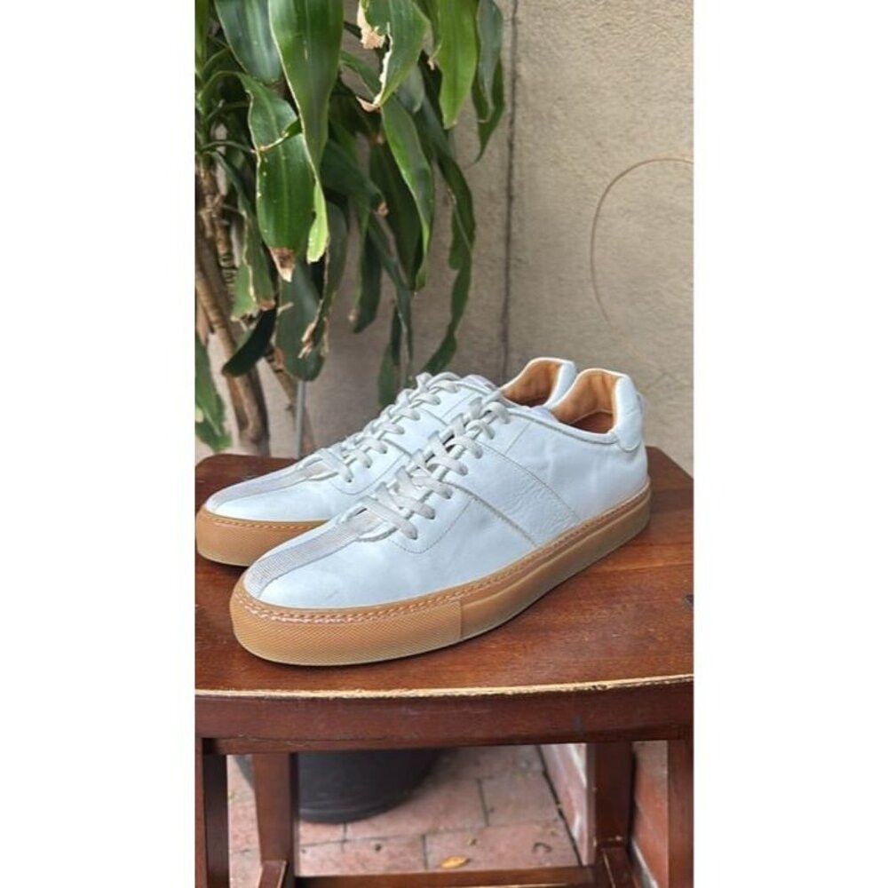 Daniel Patrick DANIEL PATRICK Size 9 (42) Men's Low Top Shoes White Design Size US 9 / EU 42 - 5 Thumbnail