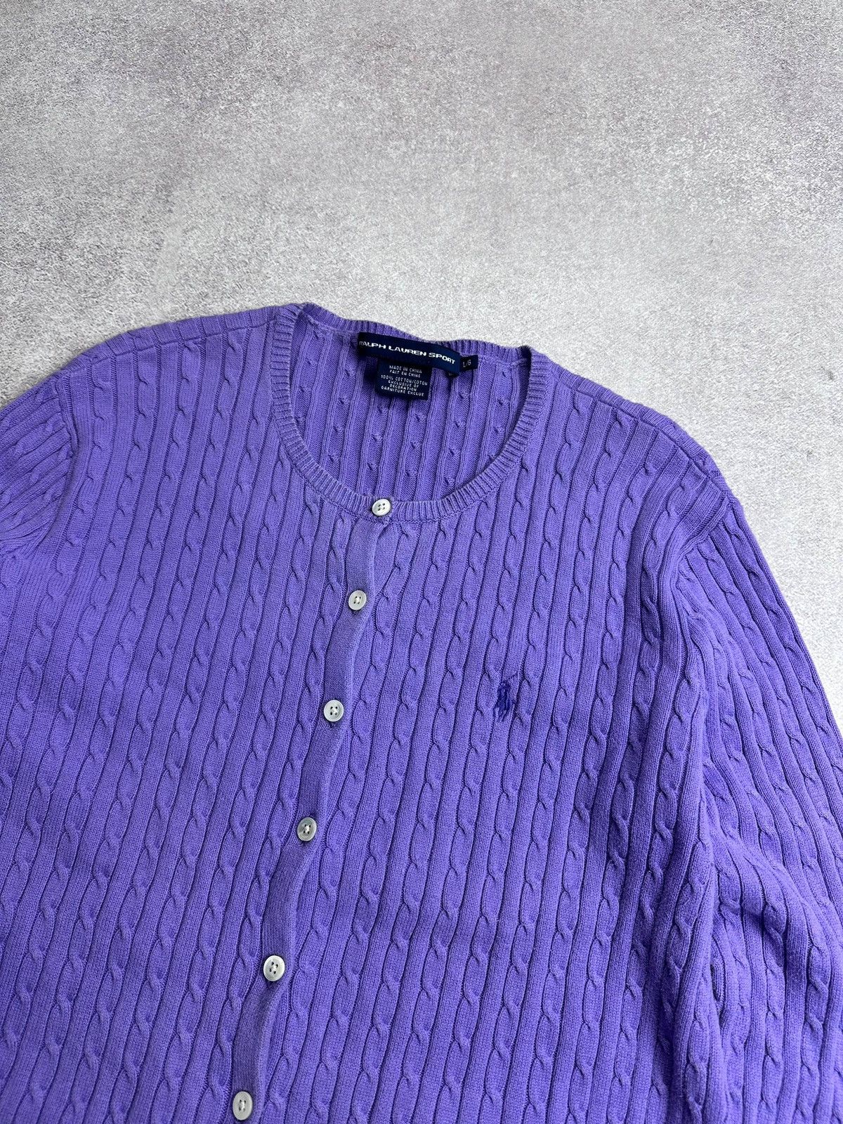 Polo Ralph Lauren Vintage Polo Ralph Lauren Womans Knit Cardigan Sweater L Size L / US 10 / IT 46 - 2 Thumbnail