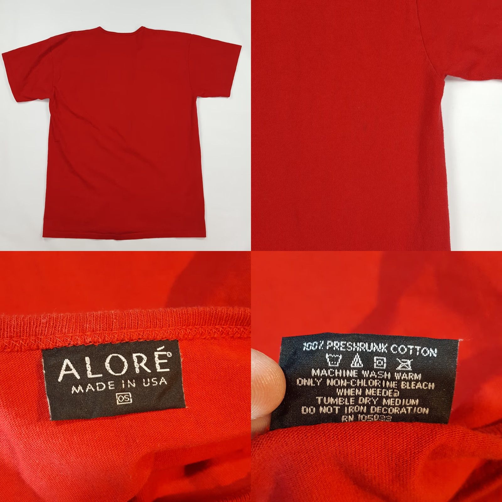 Vintage Vintage Aviation Flight Red Aero Men's XLT T-Shirt USA Made Airplane 90s Retro Graphic Print Shirt Size US XL / EU 56 / 4 - 8 Thumbnail