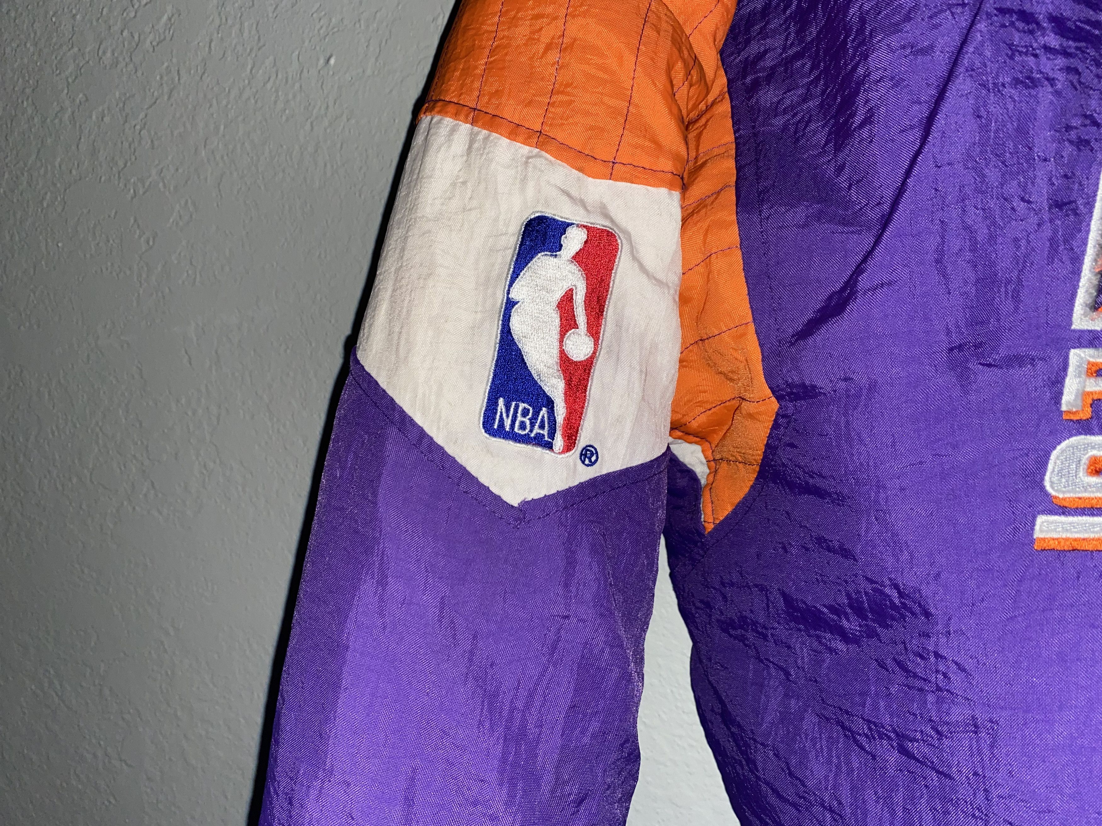 vintage STARTER Phoenix Suns Jacket NBA Basketball RARE S xs