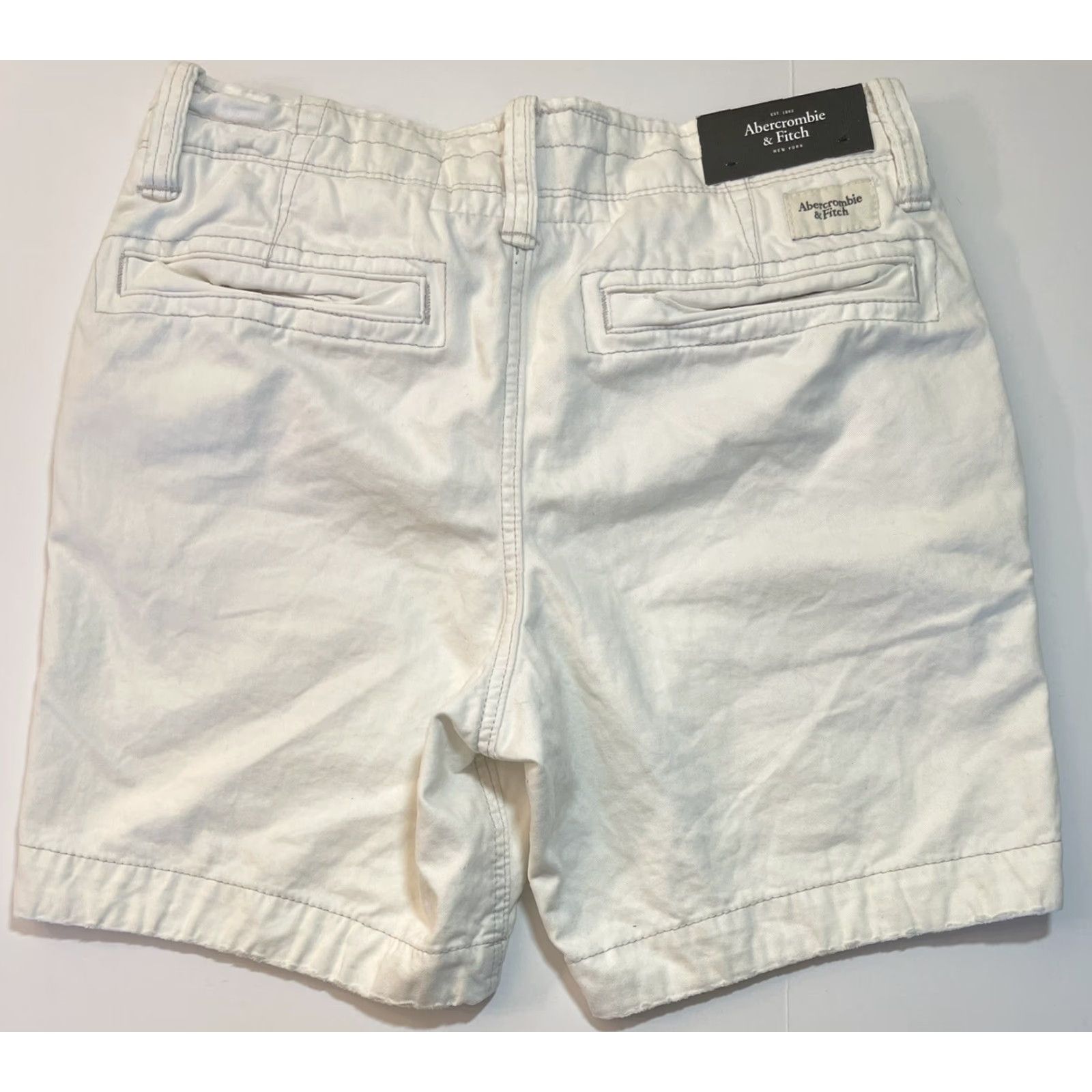 Abercrombie & Fitch Abercrombie & Fitch Mens Casual Shorts Sz 30 White Khaki Lightweight Breathable Beach Outdoor Size US 30 / EU 46 - 4 Thumbnail