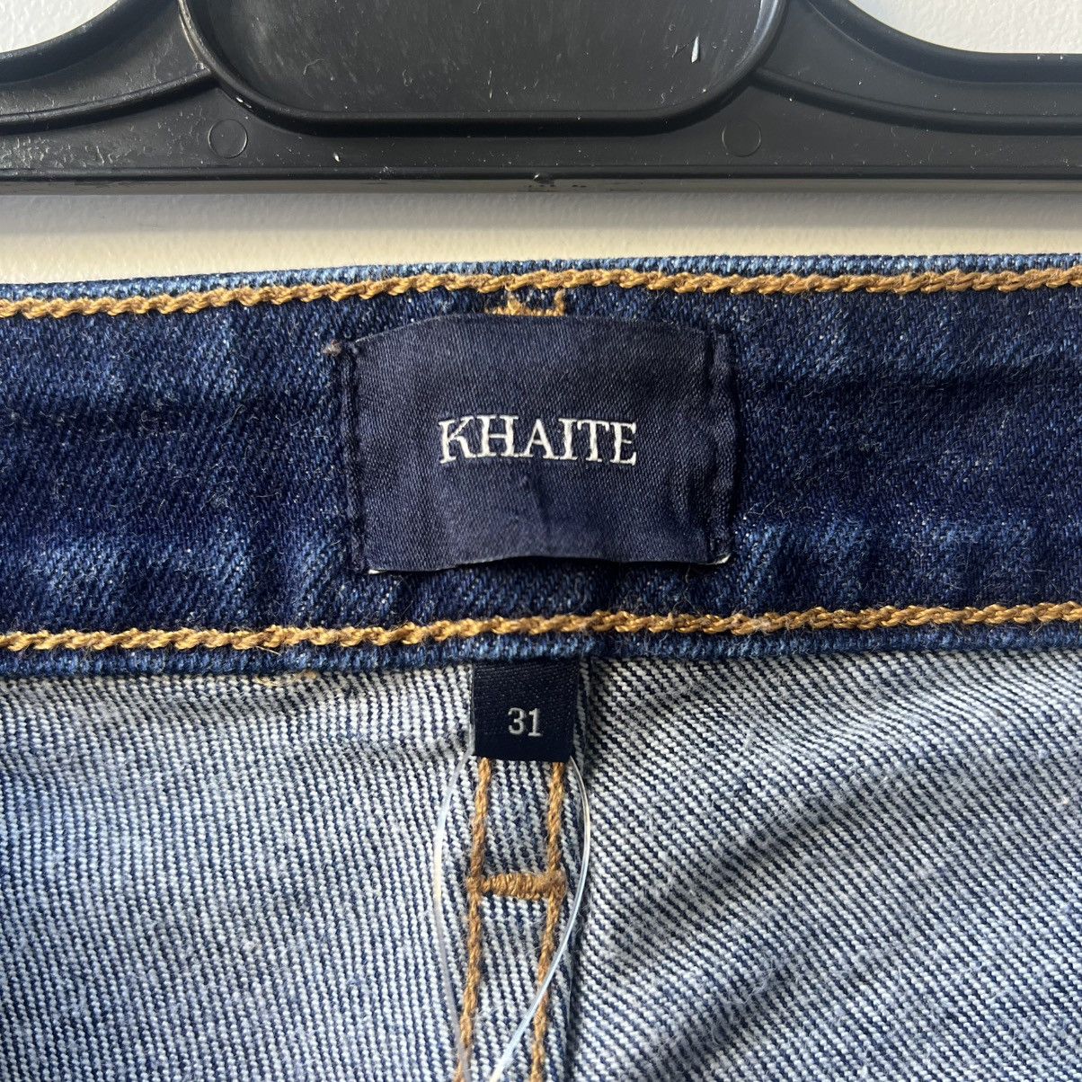 KHAITE KHAITE Raquel Patch Pocket Crop Flare Jeans Size 31" - 8 Thumbnail
