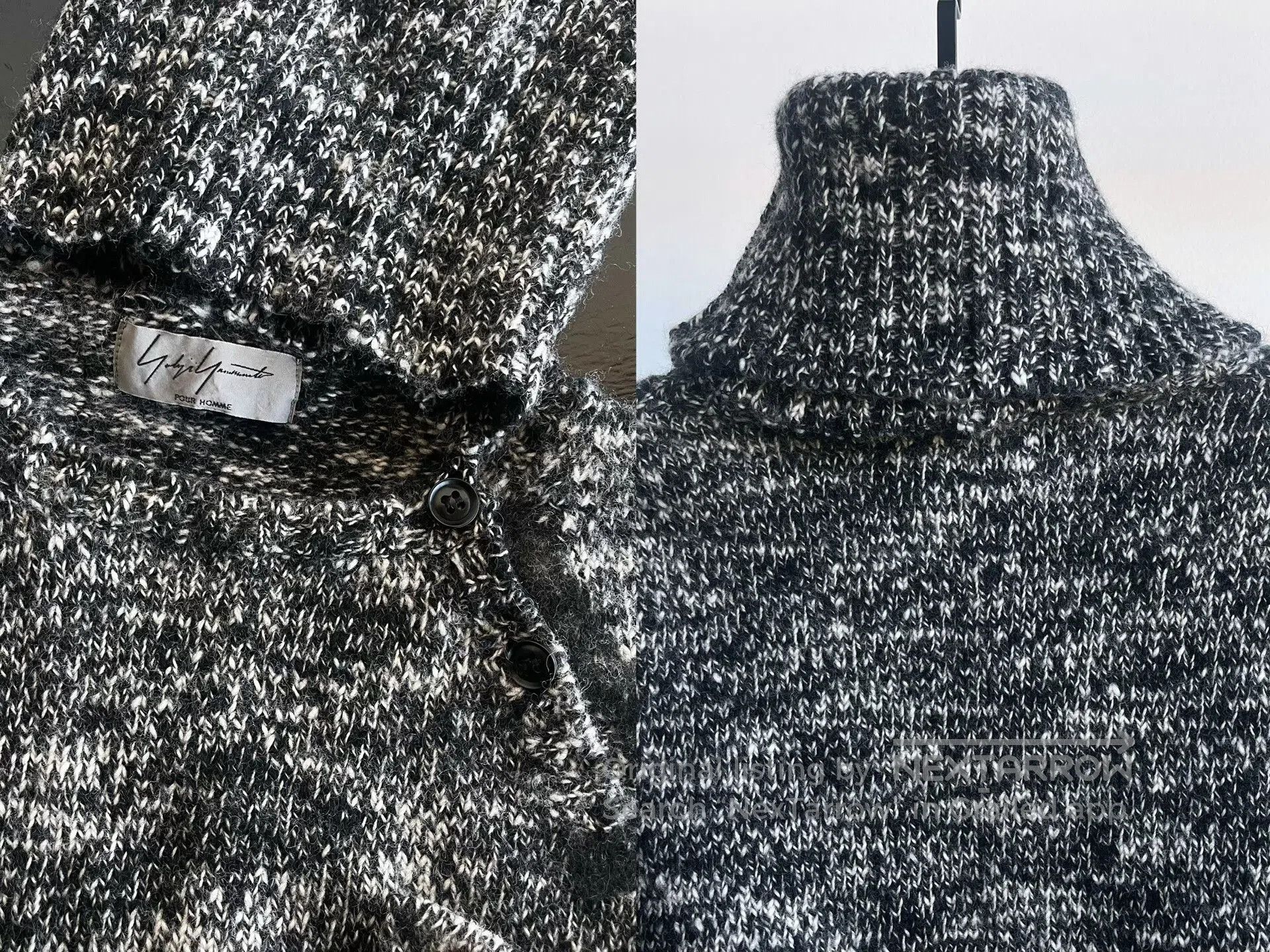 Other Yohji Yamamoto Knit Sweater with detachable collar. Size L / US 10 / IT 46 - 8 Thumbnail