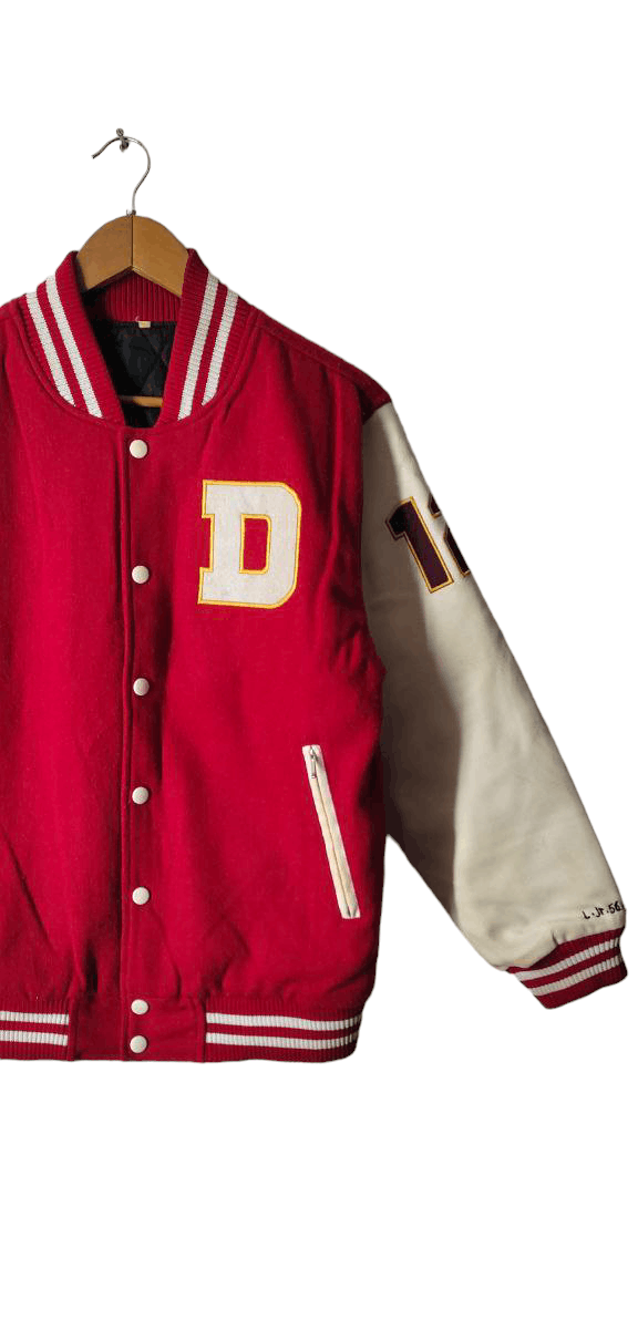 Vintage VINTAGE 80S LEATHER VARSITY JACKET Size US M / EU 48-50 / 2 - 4 Thumbnail