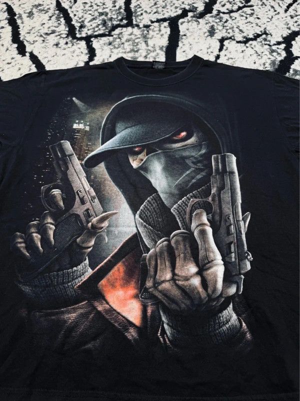 Other Spiral Direct vintage t-shirt black red skull XXL Size US XXL / EU 58 / 5 - 4 Thumbnail