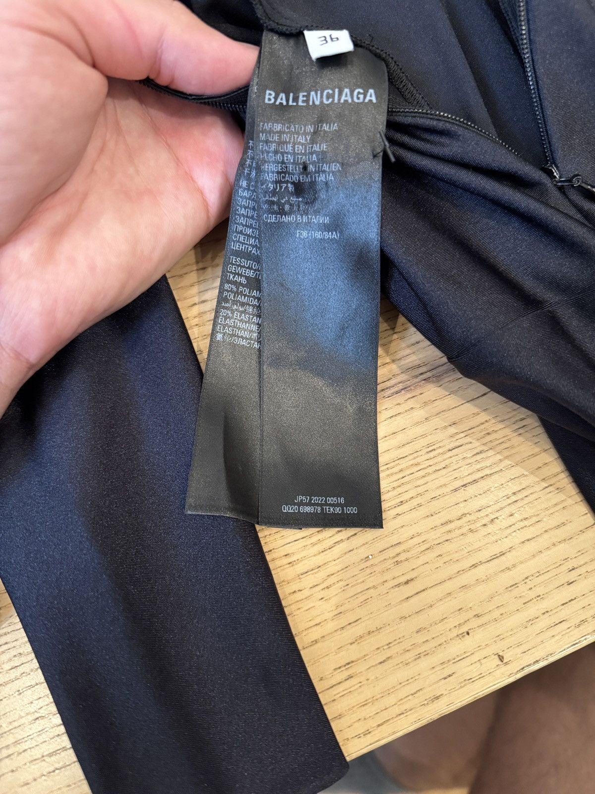 Balenciaga Summer 22 Falkon Bodysuit Size US 6 / IT 36 - 10 Thumbnail