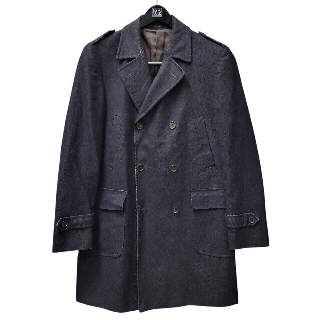 John Varvatos John Varvatos Double Breast Overcoat RN51711. Size 42L Size US L / EU 52-54 / 3 - 2 Thumbnail