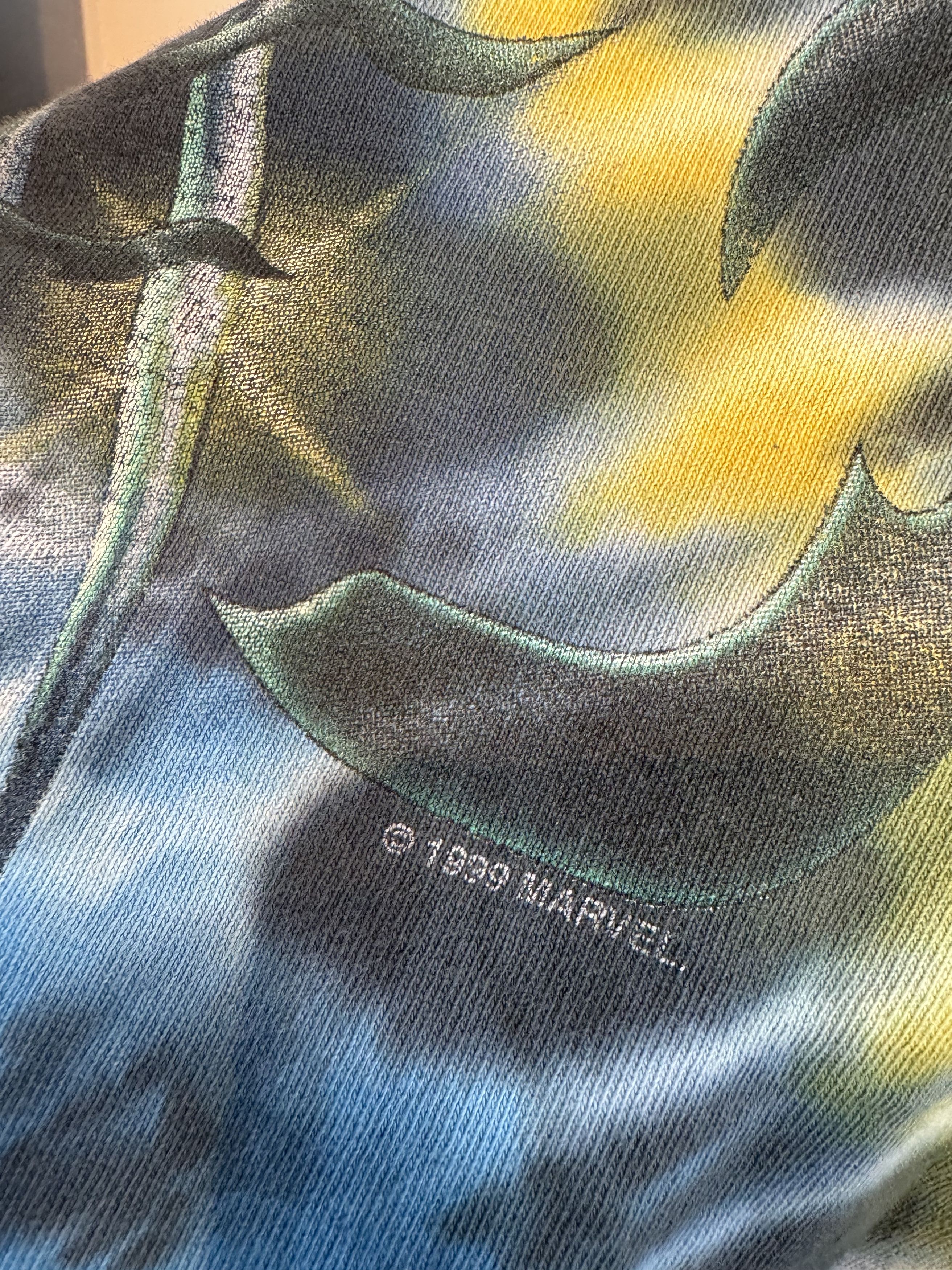 Marvel Comics × Vintage 1999 Marvel Wolverine Tie Dye X Men Tee Size XL Size US XXL / EU 58 / 5 - 7 Thumbnail