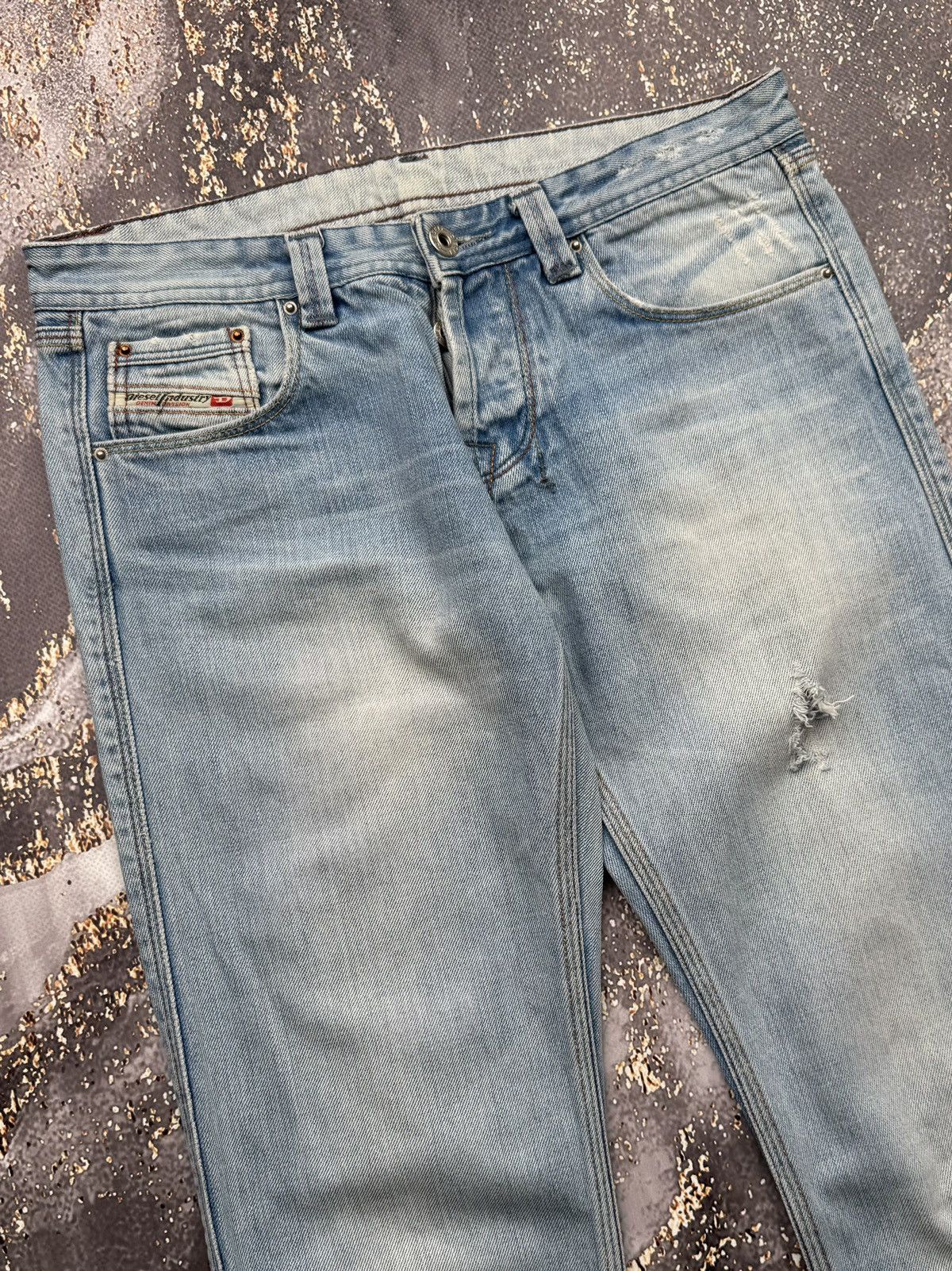 Diesel Diesel Vintage Light Flared Jeans Size 29" - 2 Thumbnail