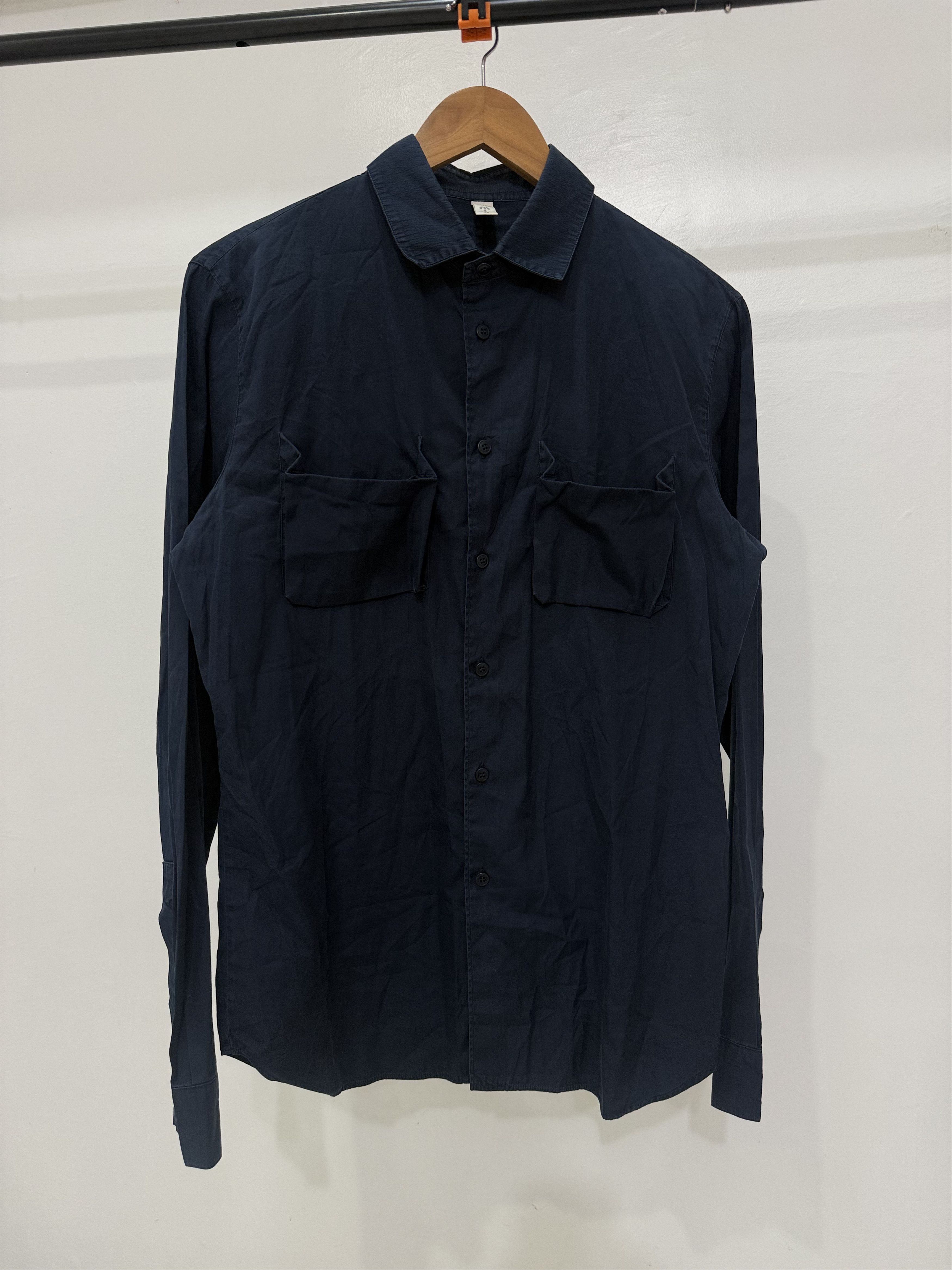 Miu Miu Miu Miu - 1999-2000s 3D Chest Pocket Shirt Size US M / EU 48-50 / 2 - 1 Thumbnail