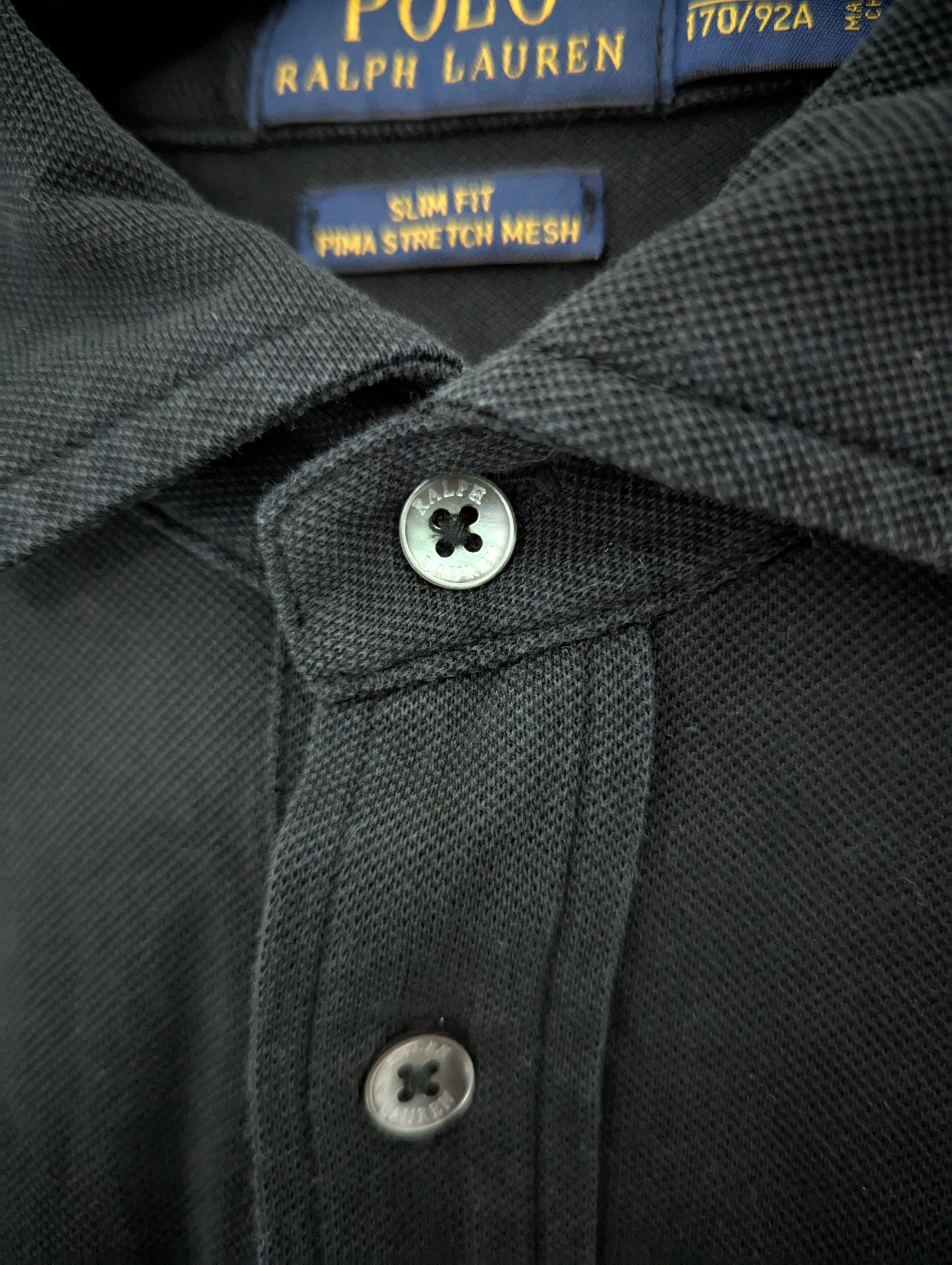 Polo Ralph Lauren × Ralph Lauren Long sleeve polo Ralph Lauren black Size US S / EU 44-46 / 1 - 7 Thumbnail