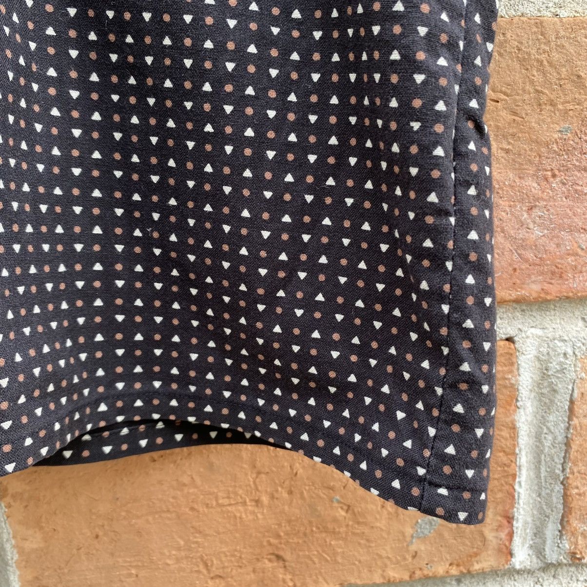 Kenzo KENZO Black Dot V-Neck Blouse Size M / US 6-8 / IT 42-44 - 8 Thumbnail