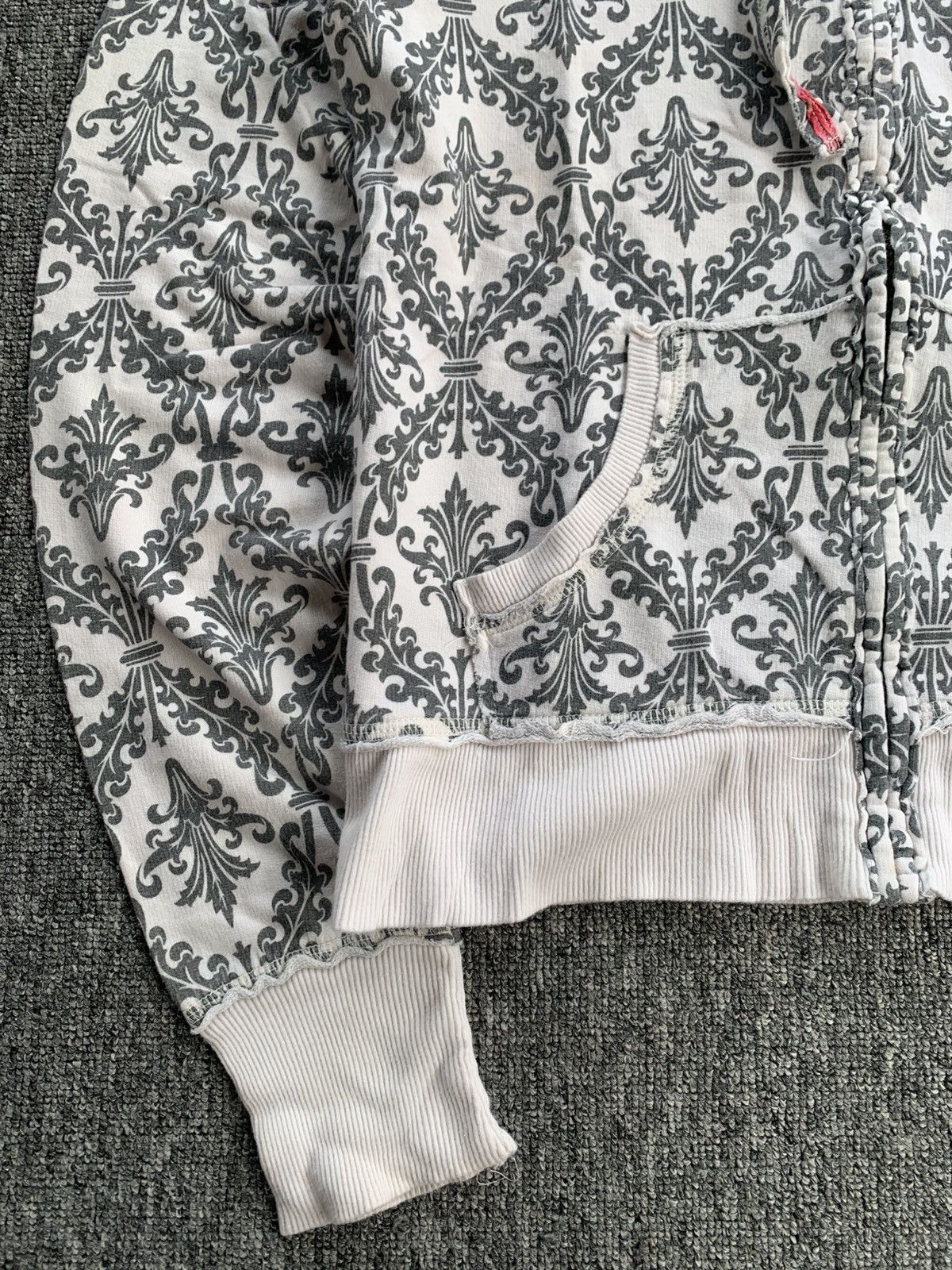 Mossimo Mossimo Sick Tribal Full Printed Distressed Jacket Hoodie Size US M / EU 48-50 / 2 - 3 Thumbnail