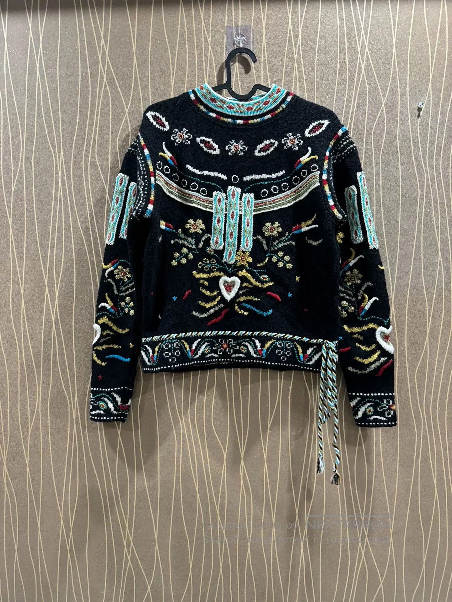 Dior Dior Embroidered Wool Sweater. Size US XS / EU 42 / 0 - 1 Thumbnail