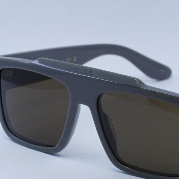 Gucci New Gucci GG1460S 003 Sunglasses - Charcoal Grey Frame Size ONE SIZE - 3 Thumbnail