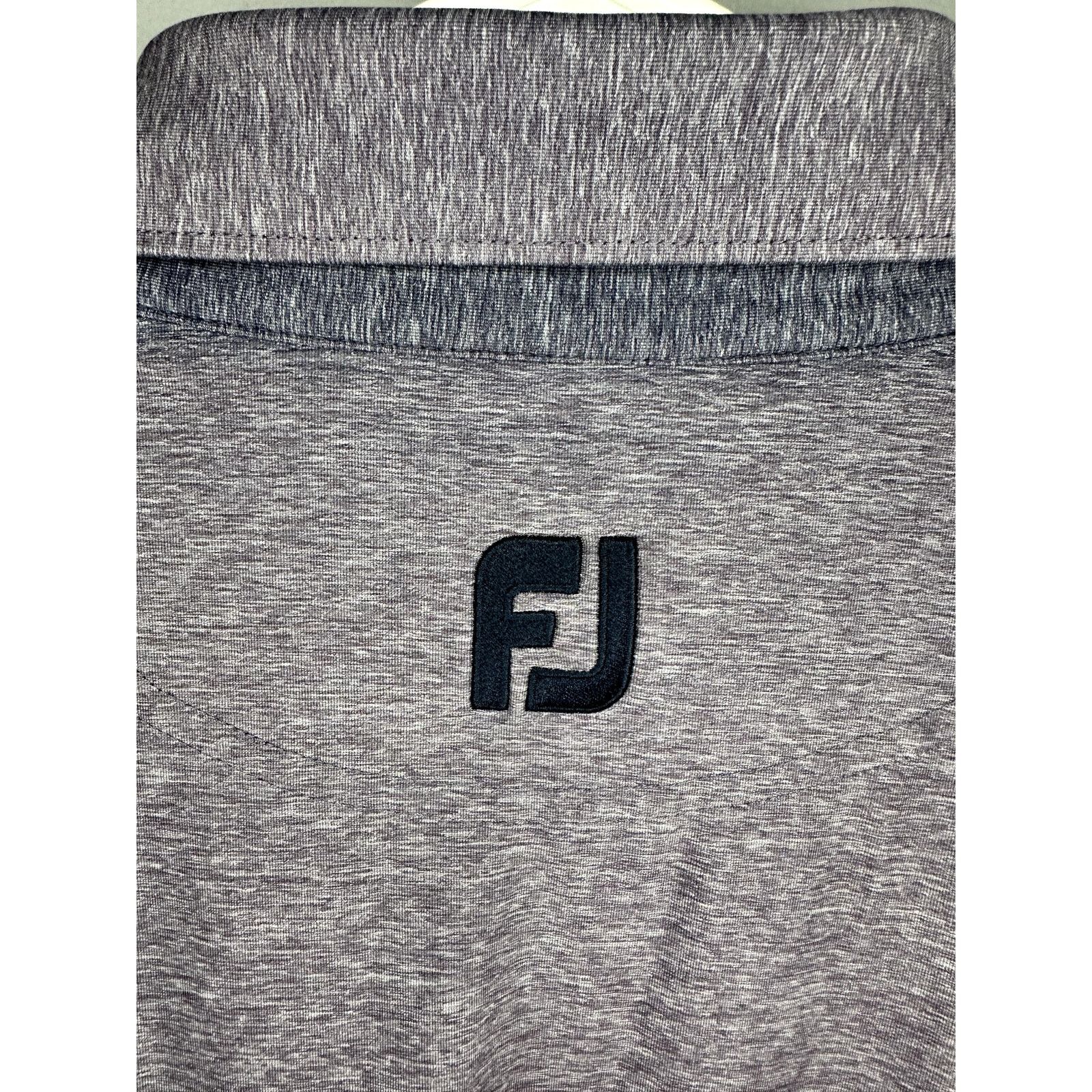 Footjoy Footjoy Short Sleeve Golf Polo Shirt Heathered Gray Men's M Size US M / EU 48-50 / 2 - 5 Thumbnail