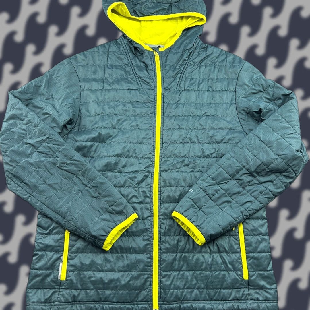 Icebreaker Icebreaker Helix Jacket Mens XL Zip Up Hoody Merinoloft Green Hooded Pockets Track Jacket Regular Wool Lining Size US XL / EU 56 / 4 - 1 Thumbnail