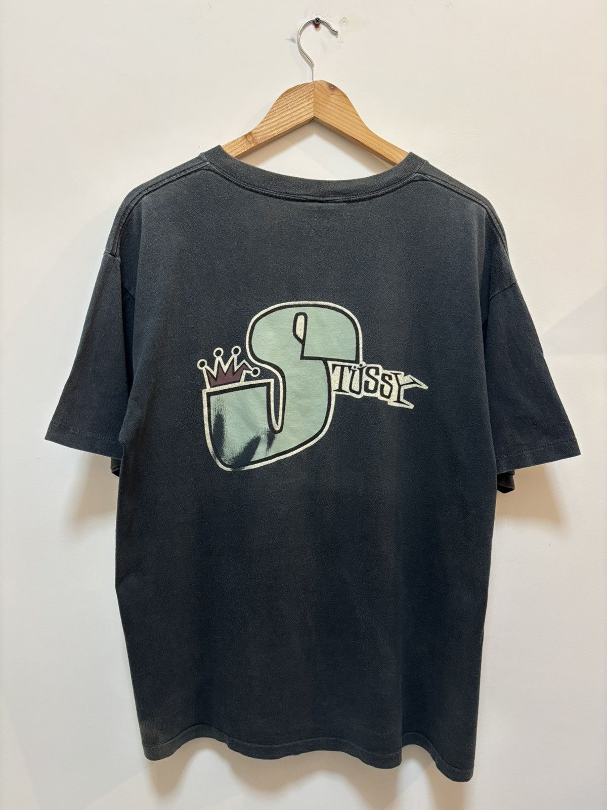 Stussy Vintage 90's Stussy Big S Crown Size US XL / EU 56 / 4 - 1 Thumbnail