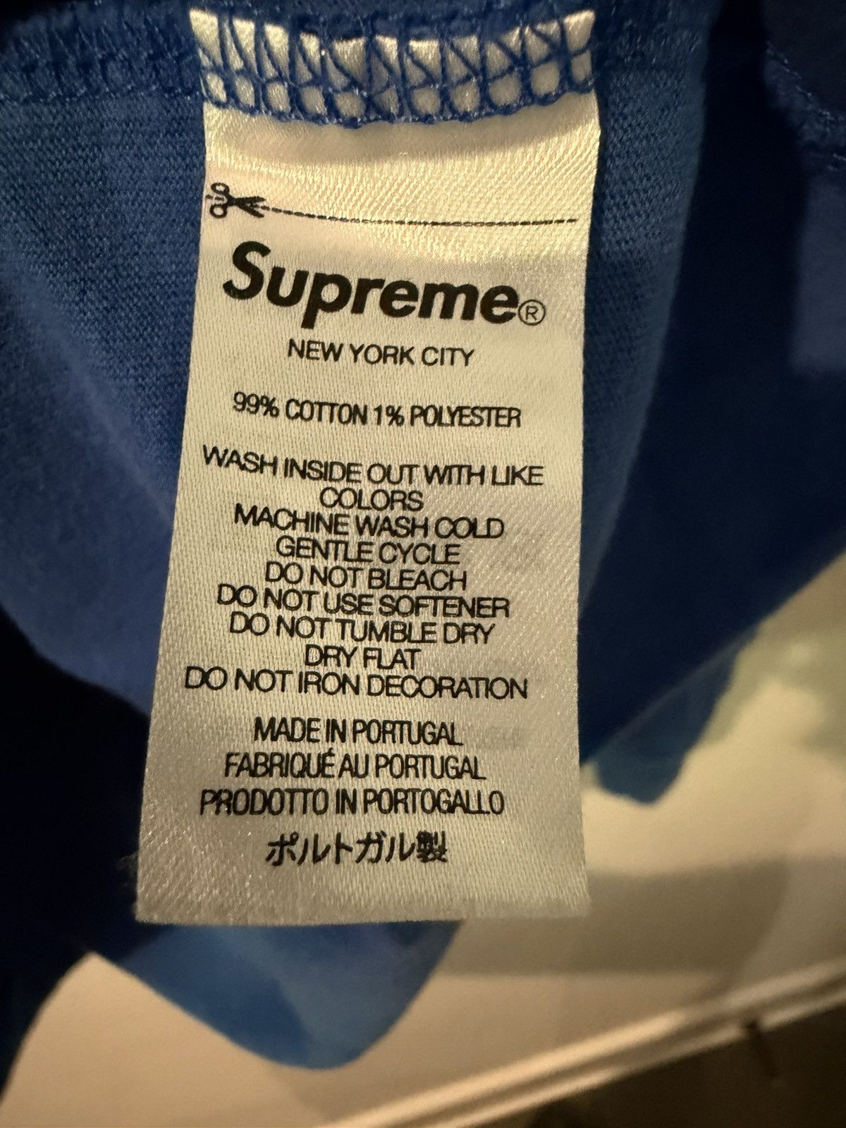 Supreme Supreme Intarsia Long-Sleeve T-Shirt Size US M / EU 48-50 / 2 - 4 Thumbnail