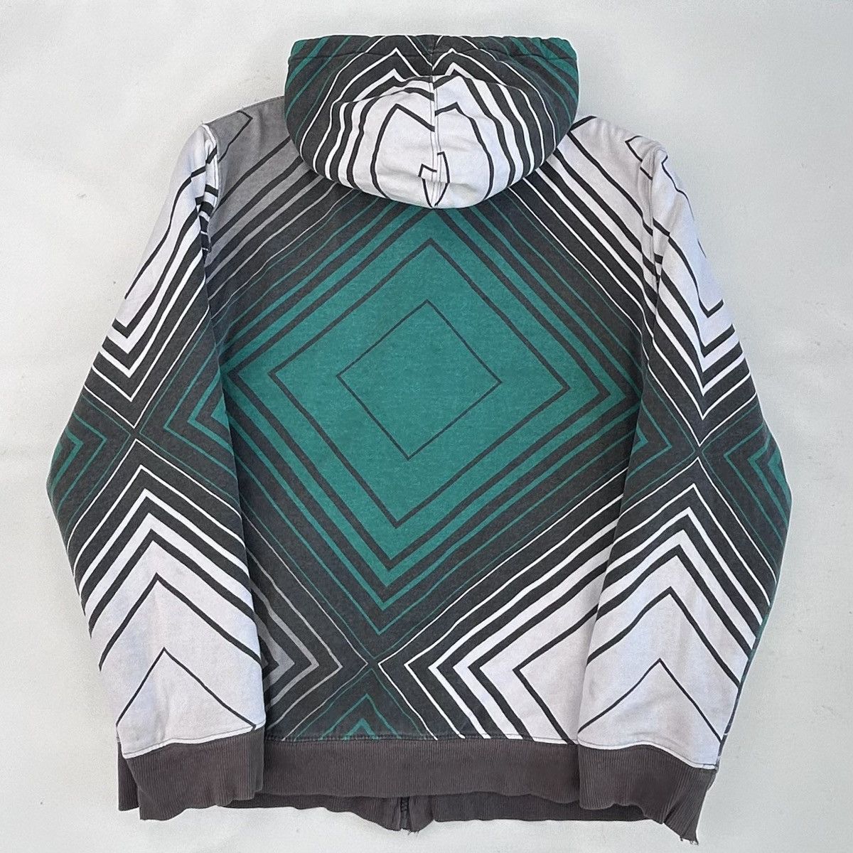 Vintage Machine Clothing Company Fully Lined Hoodie Jacket Men’s L Size US L / EU 52-54 / 3 - 2 Thumbnail