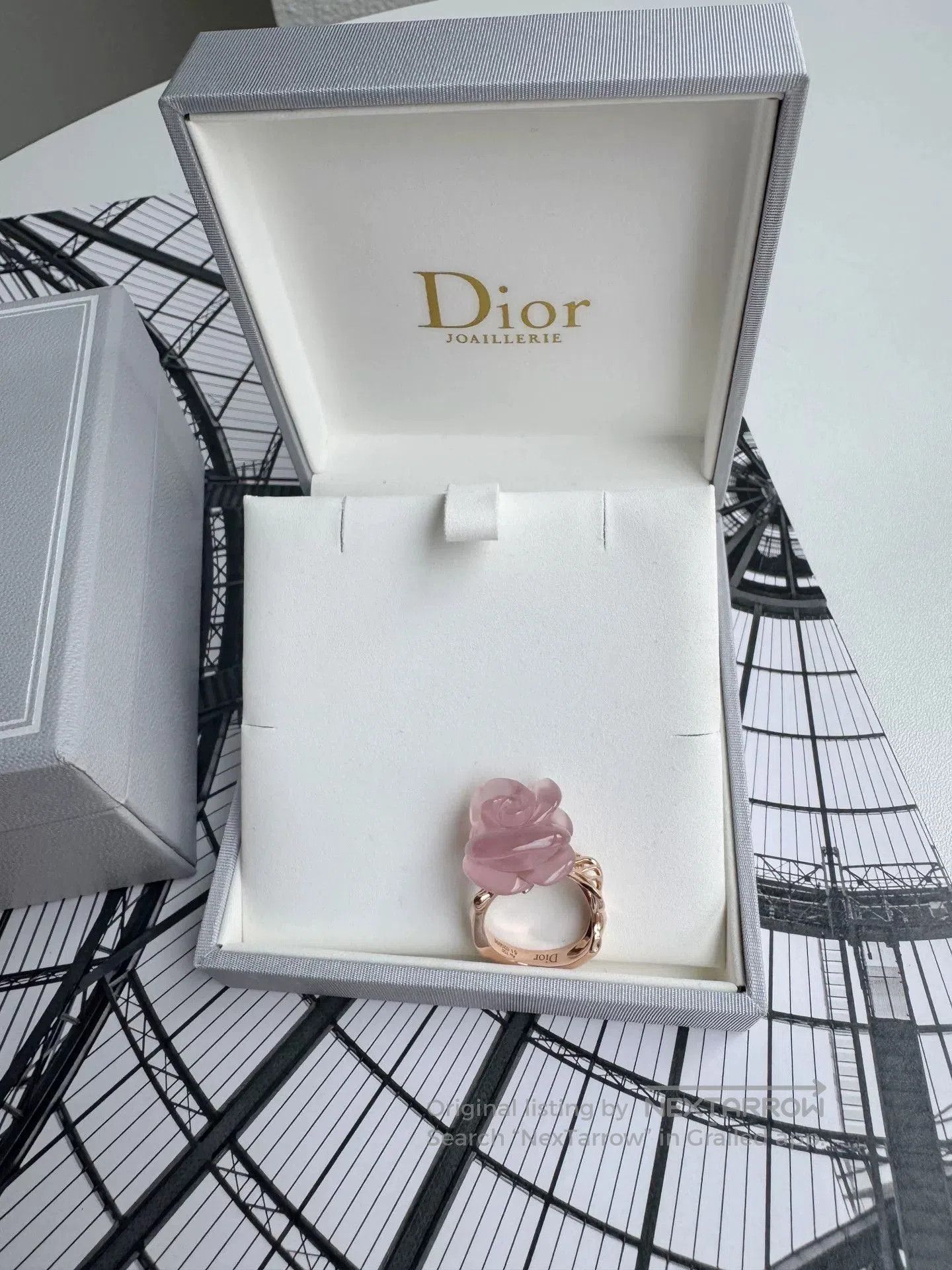 Dior Dior Rose Dior Pre Catelan Ring. Size ONE SIZE - 5 Thumbnail