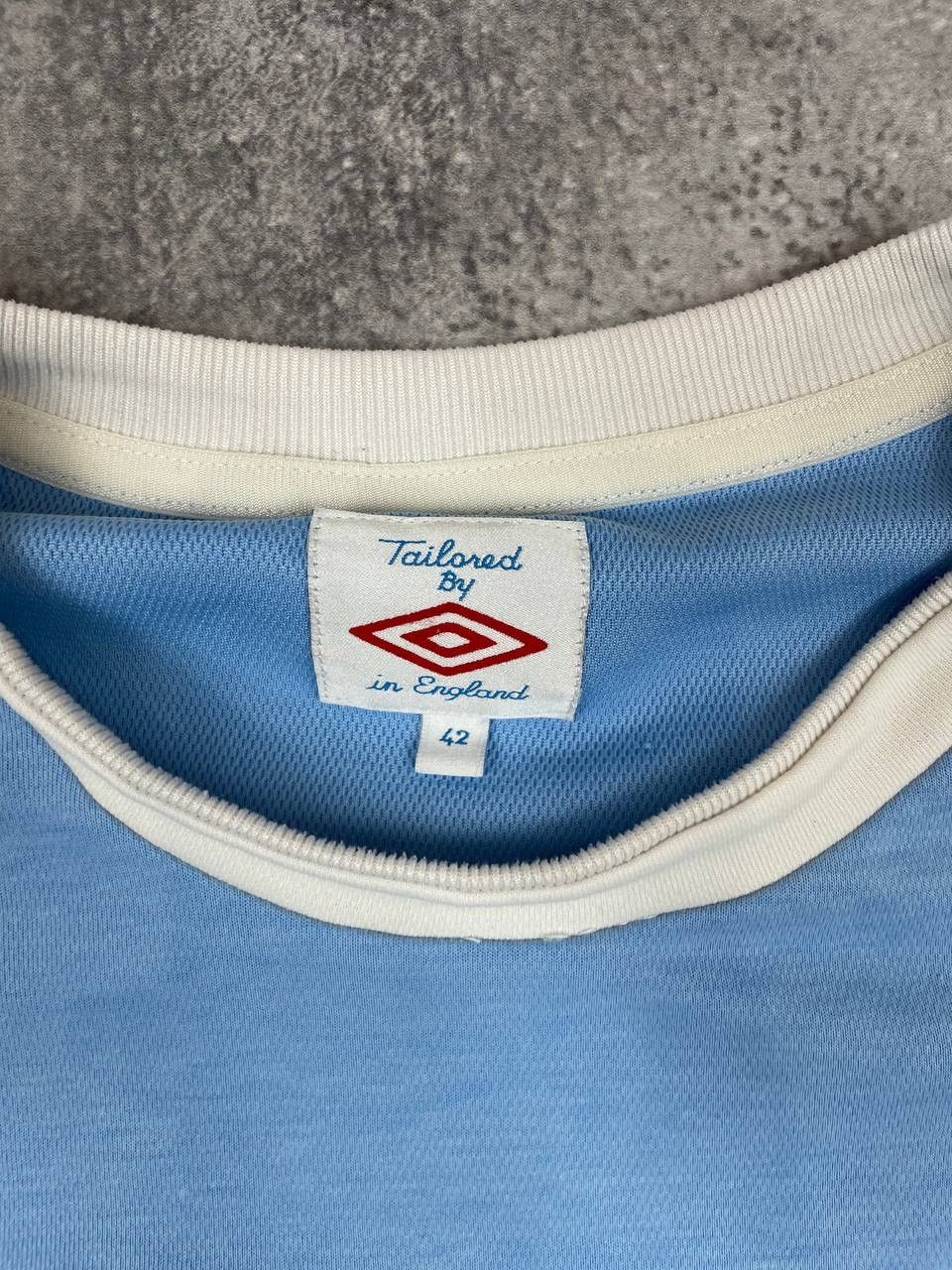 Umbro Umbro Manchester City Men Football Shirt Jersey Blue 2009/10 Size US L / EU 52-54 / 3 - 4 Thumbnail