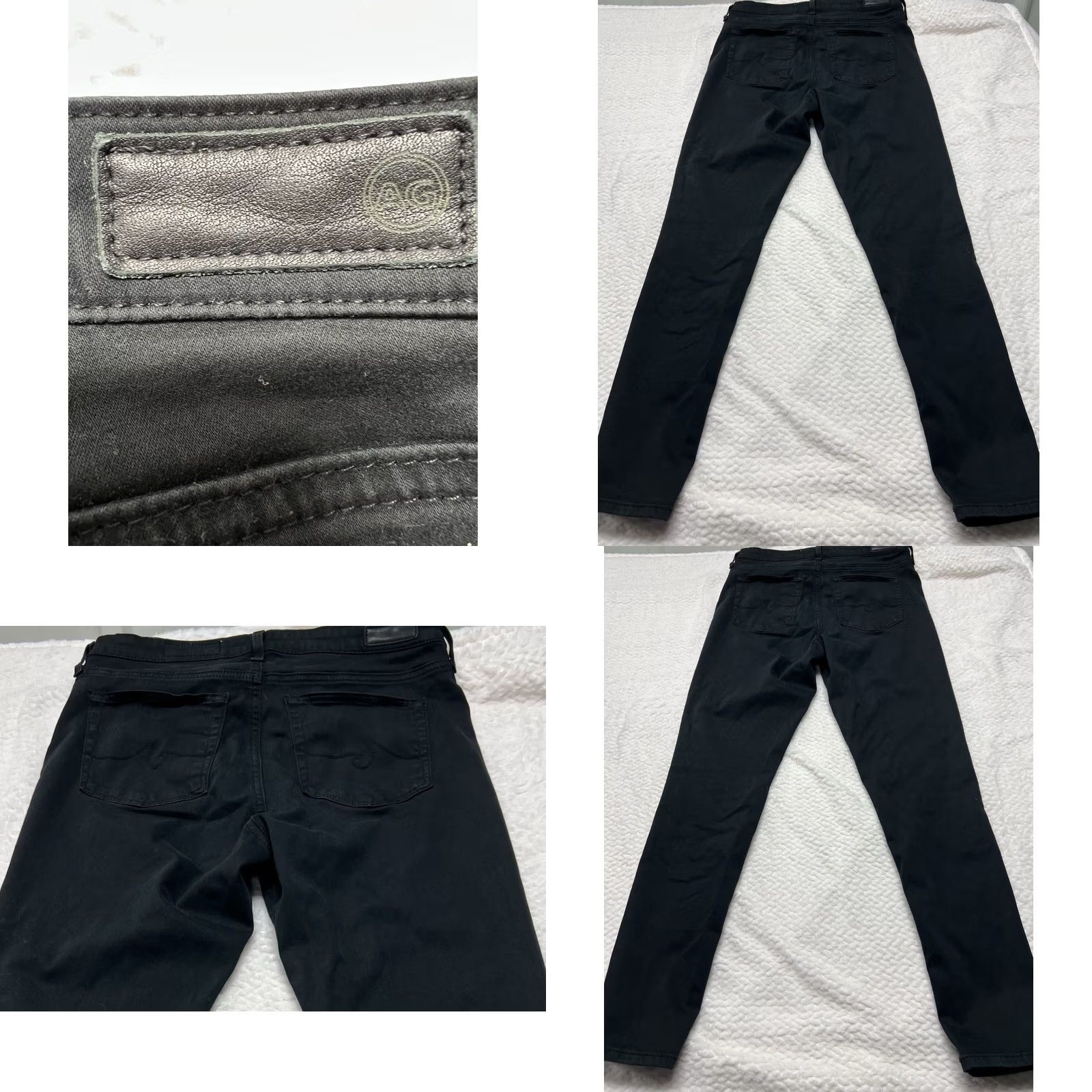Anthropologie AG Adriano Goldschmied Black 29 Women’s High Rise Abby Ankle Pants Anthropologie AG Size 29" - 8 Thumbnail