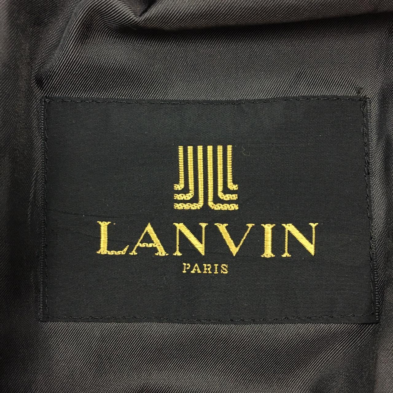 Lanvin Vtg LANVIN Paris Houndstooth Pattern Jacket Size 46R - 4 Thumbnail