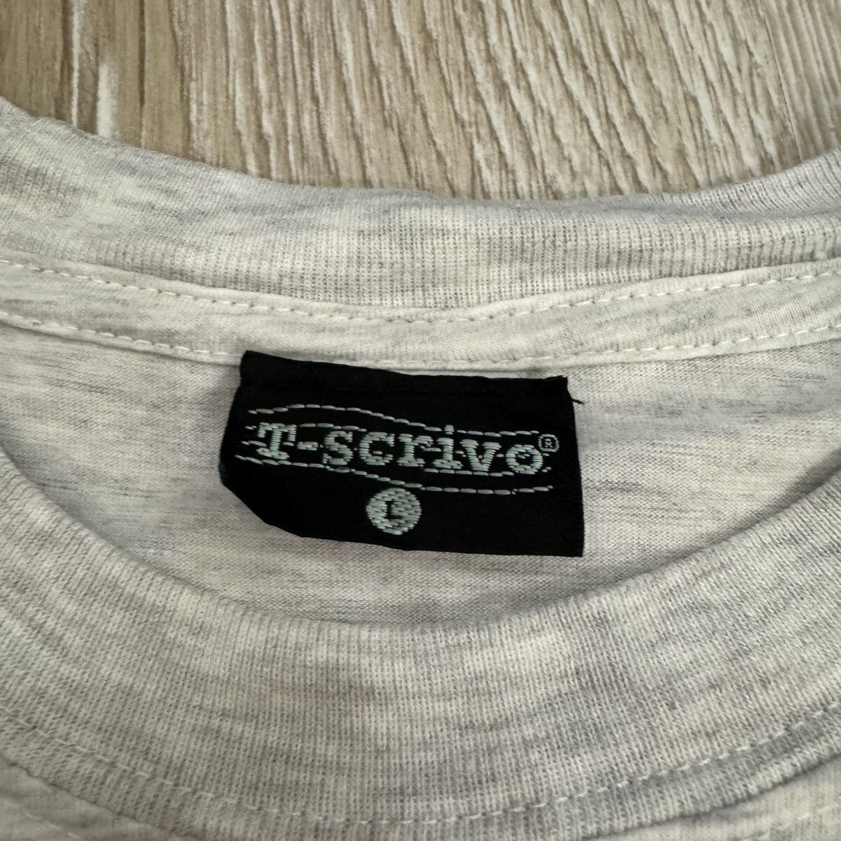 Vintage Vintage Io Vivo A Roma T Short Cat's Print Men's Size L Grey Size US L / EU 52-54 / 3 - 3 Thumbnail