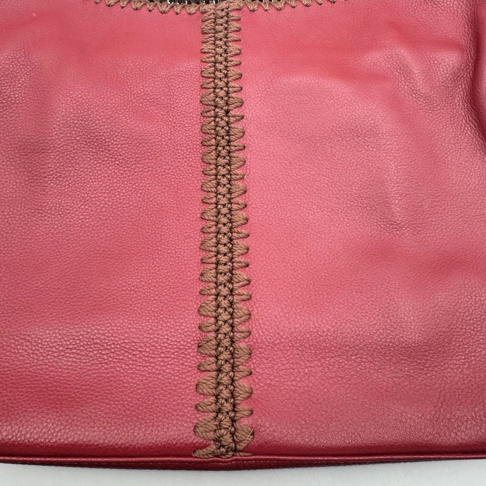 The Sak The Sak Huntley Leather Hobo Shoulder Bag Red Women Large CMWH NWOT Size ONE SIZE - 3 Thumbnail