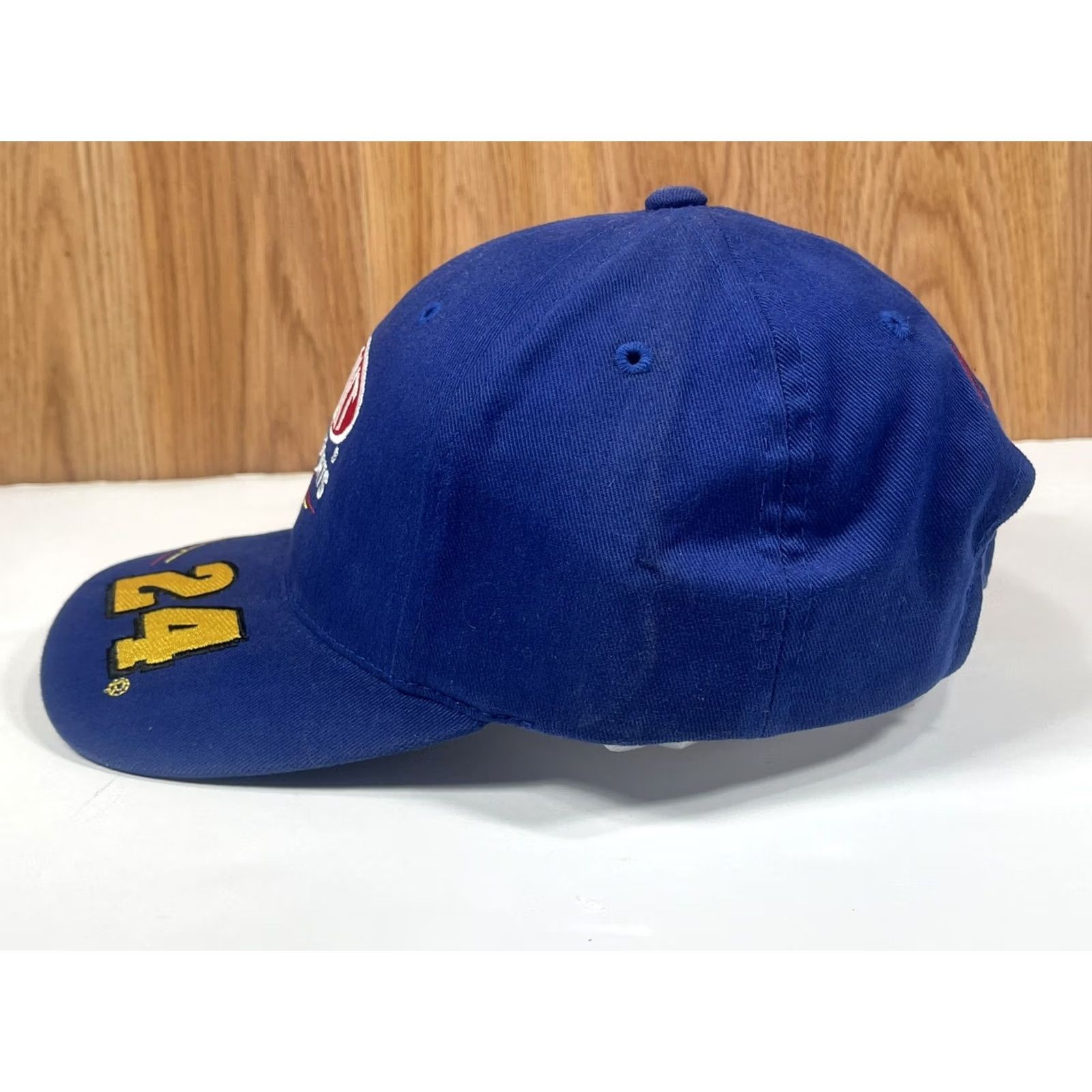 Chase Authentics Chase Authentics DuPont Motorsports #24 Blue StrapBack Hat Cap OneSize Fits Most Size ONE SIZE - 4 Thumbnail