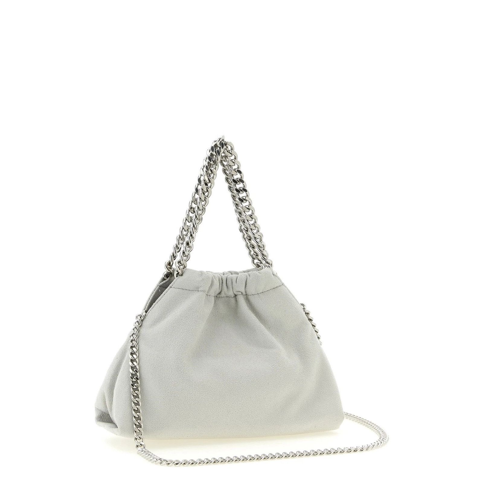 Stella McCartney Stella McCartney Falabella White Mini Drawstring Handbag New Size ONE SIZE - 2 Thumbnail