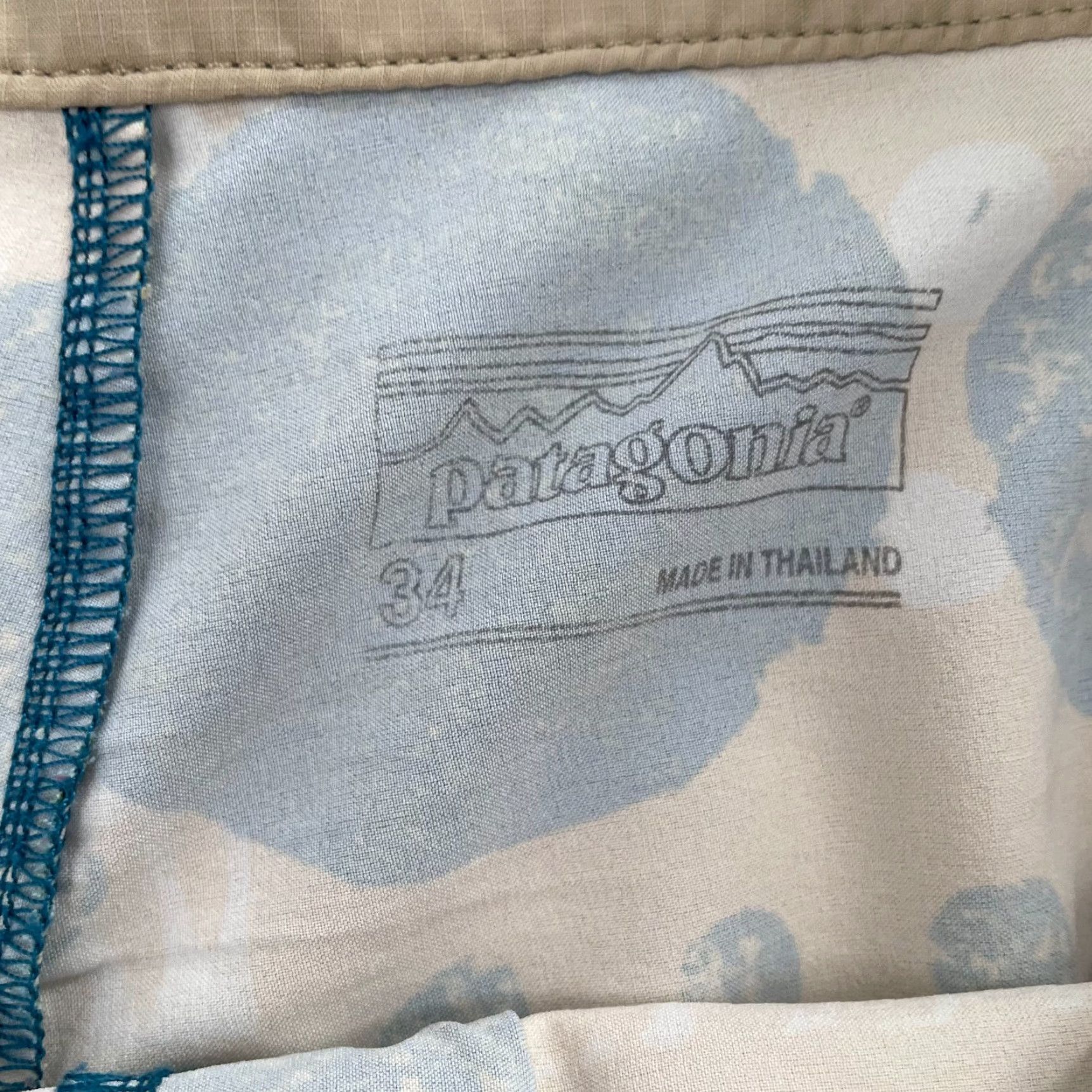 Patagonia Patagonia Shorts Adult 34 Swim Trunks Lightweight Board Outdoors Logo Mens Size US 34 / EU 50 - 5 Thumbnail