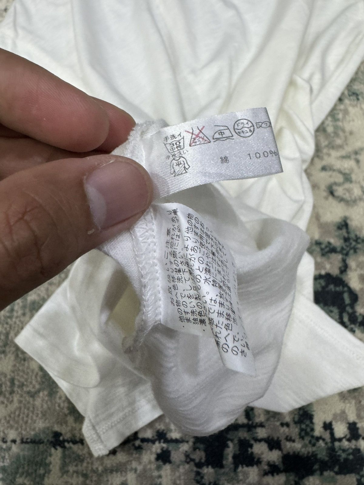 Y's for Men × Yohji Yamamoto Y'S FOR LIVING MINIMALIST PLAIN POLO SHIRT Size US L / EU 52-54 / 3 - 6 Thumbnail
