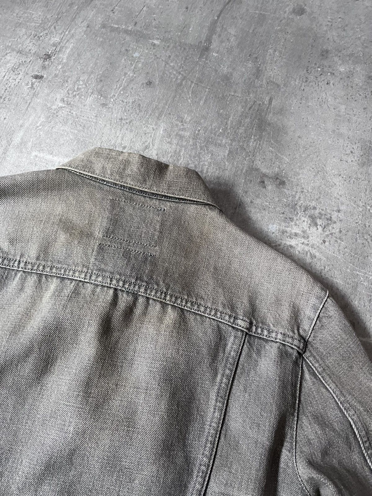 Helmut Lang Helmut Lang 90s Vintage Classic denim grey jacket Size M / US 6-8 / IT 42-44 - 14 Thumbnail