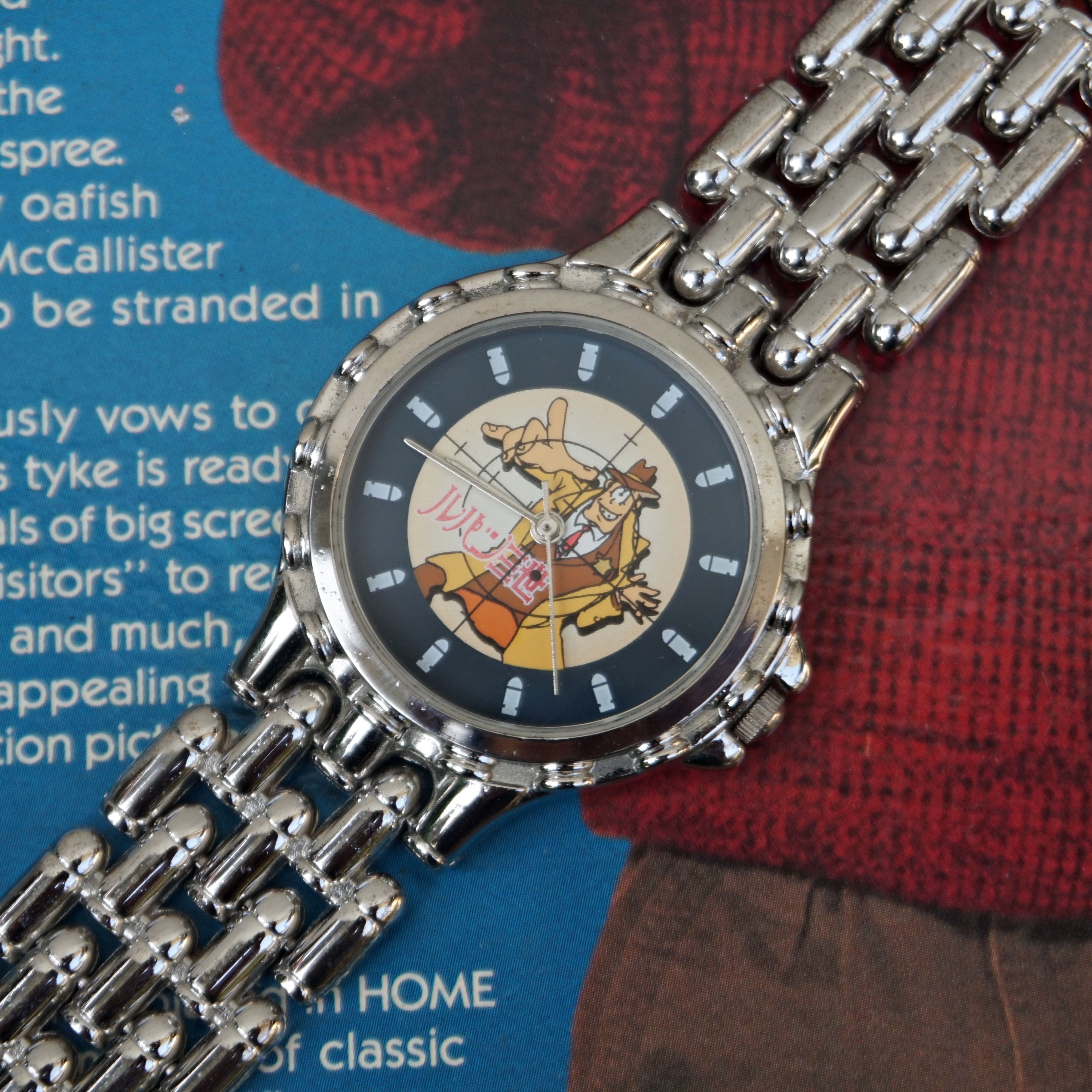 Vintage 90s Inspector Zenigata Lupin III wristwatch Japan Size ONE SIZE - 5 Thumbnail