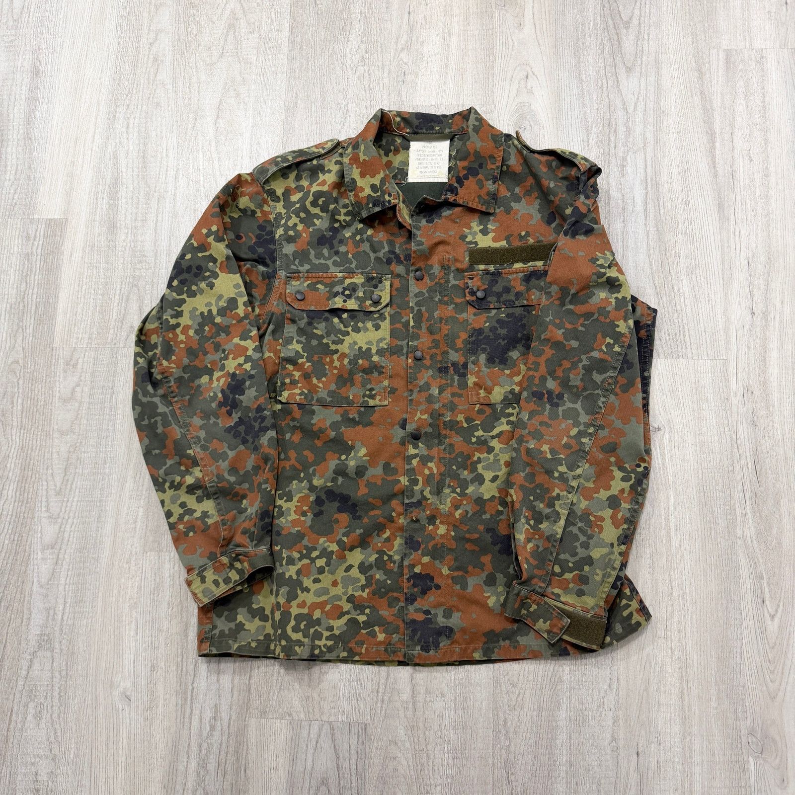 Vintage Vintage German Military Jacket Men's Large 1999 Kayser Size US L / EU 52-54 / 3 - 1 Thumbnail