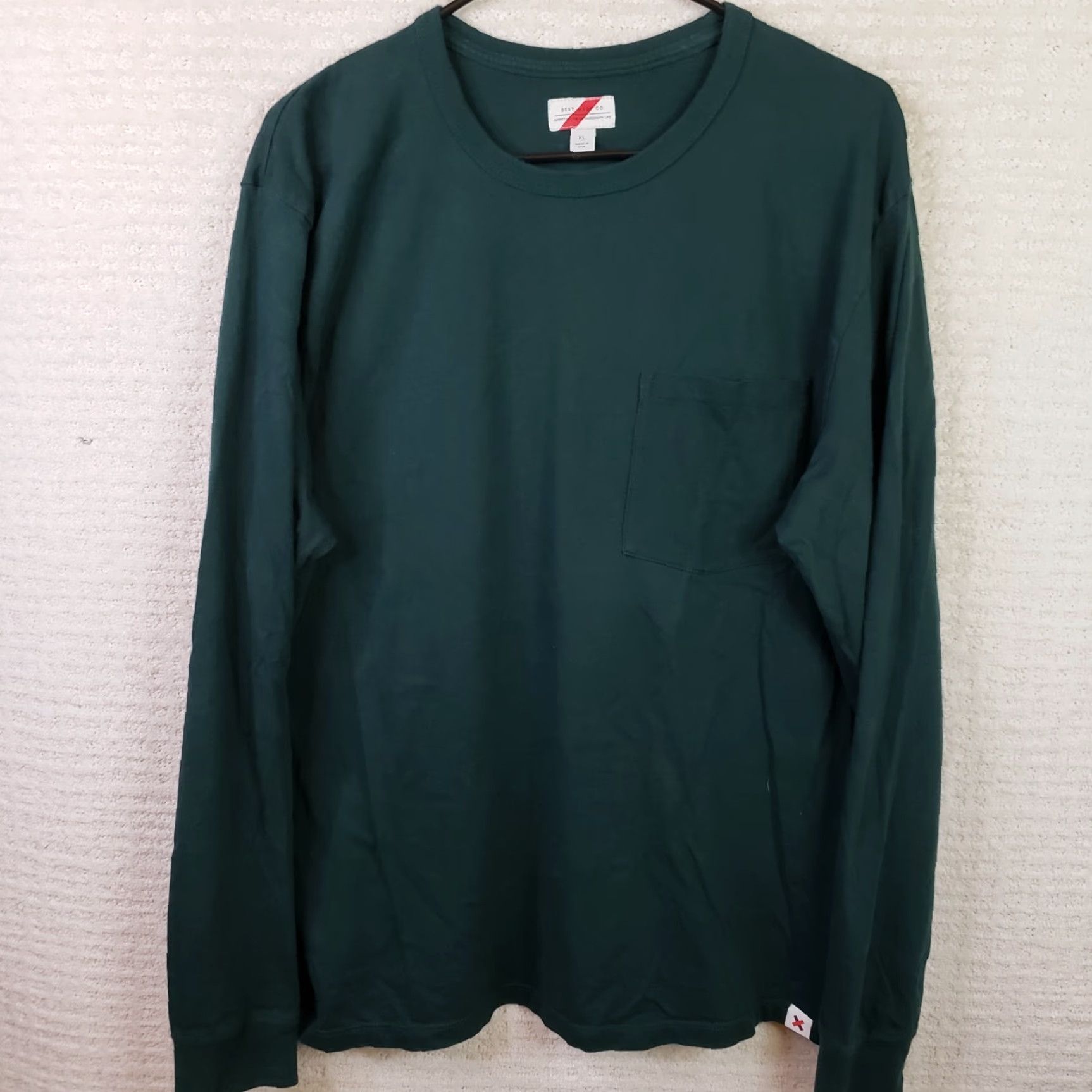 CO Best Made Co Shirt Men XL Green Long Sleeve Crew Neck Tee Casual USA Size US XL / EU 56 / 4 - 2 Thumbnail