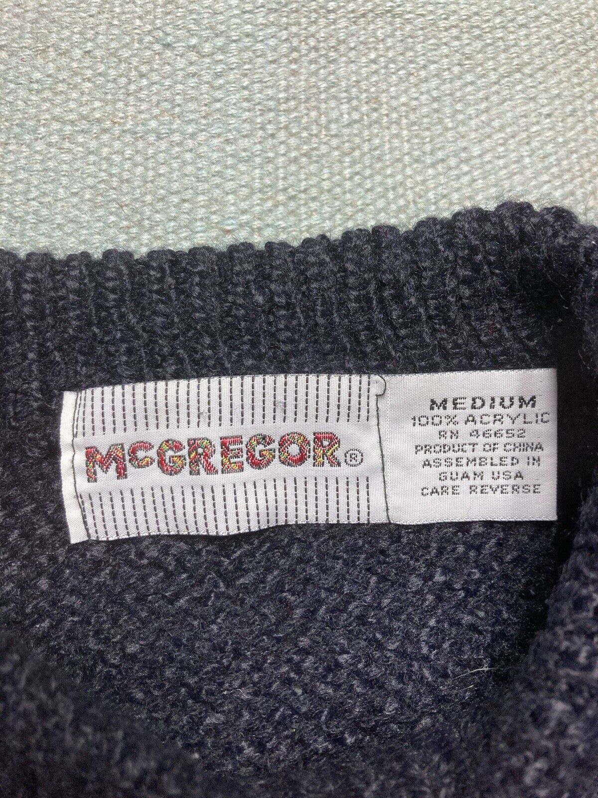 McGregor × Vintage VTG Mcgregor knit sweater aztec Navajo geometric abstract M Size US M / EU 48-50 / 2 - 3 Thumbnail