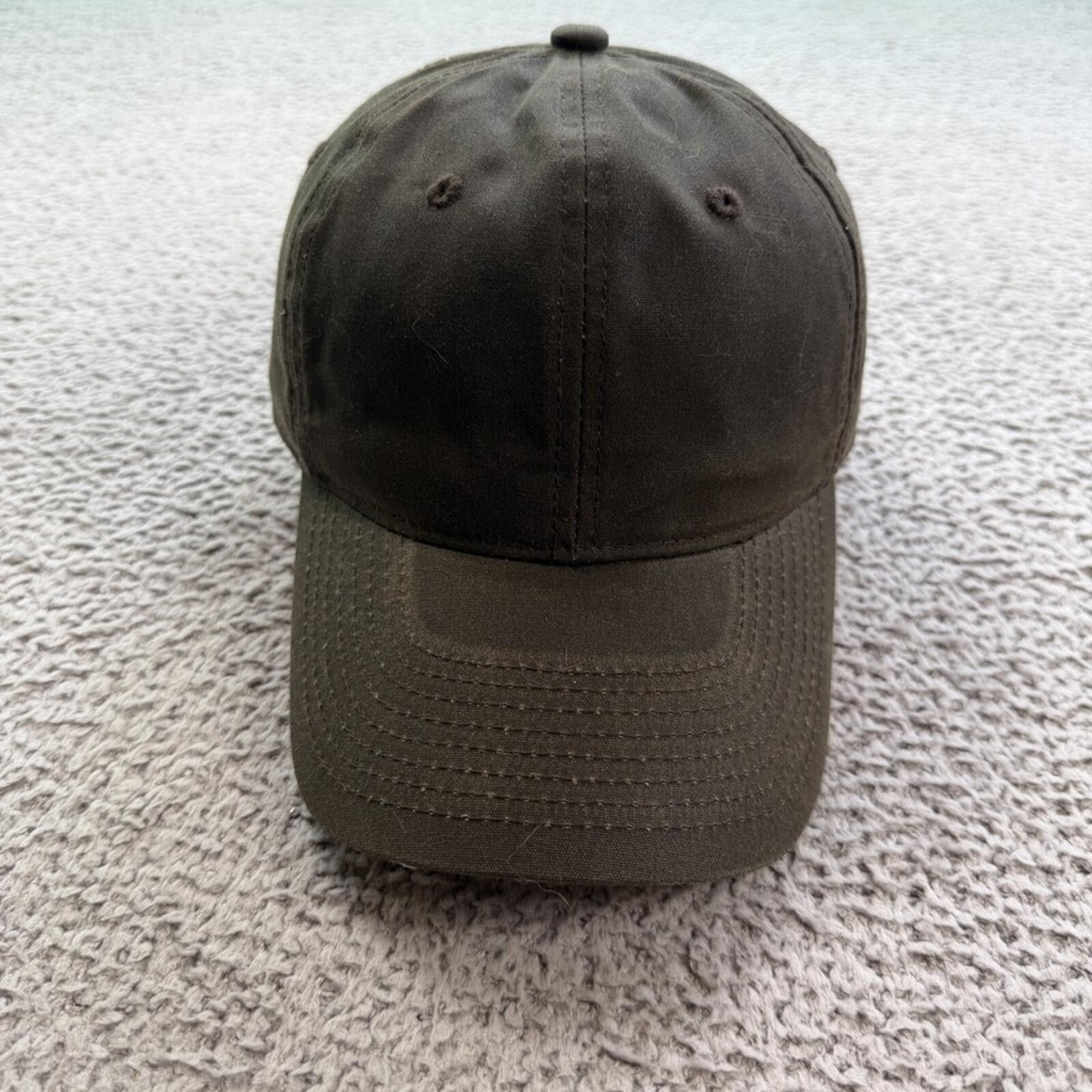 Other Outdoor Cap Waxed Cotton Hat Brown Adjustable Strapback Size ONE SIZE - 9 Thumbnail